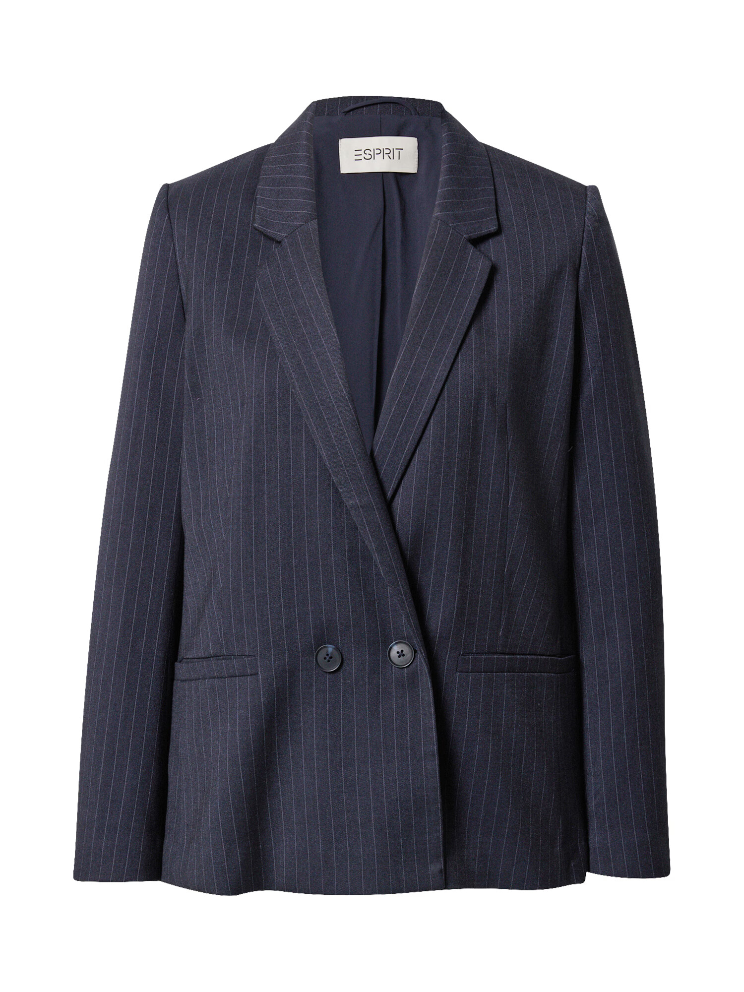 ESPRIT Blazer mornarska / bela - Pepit.si