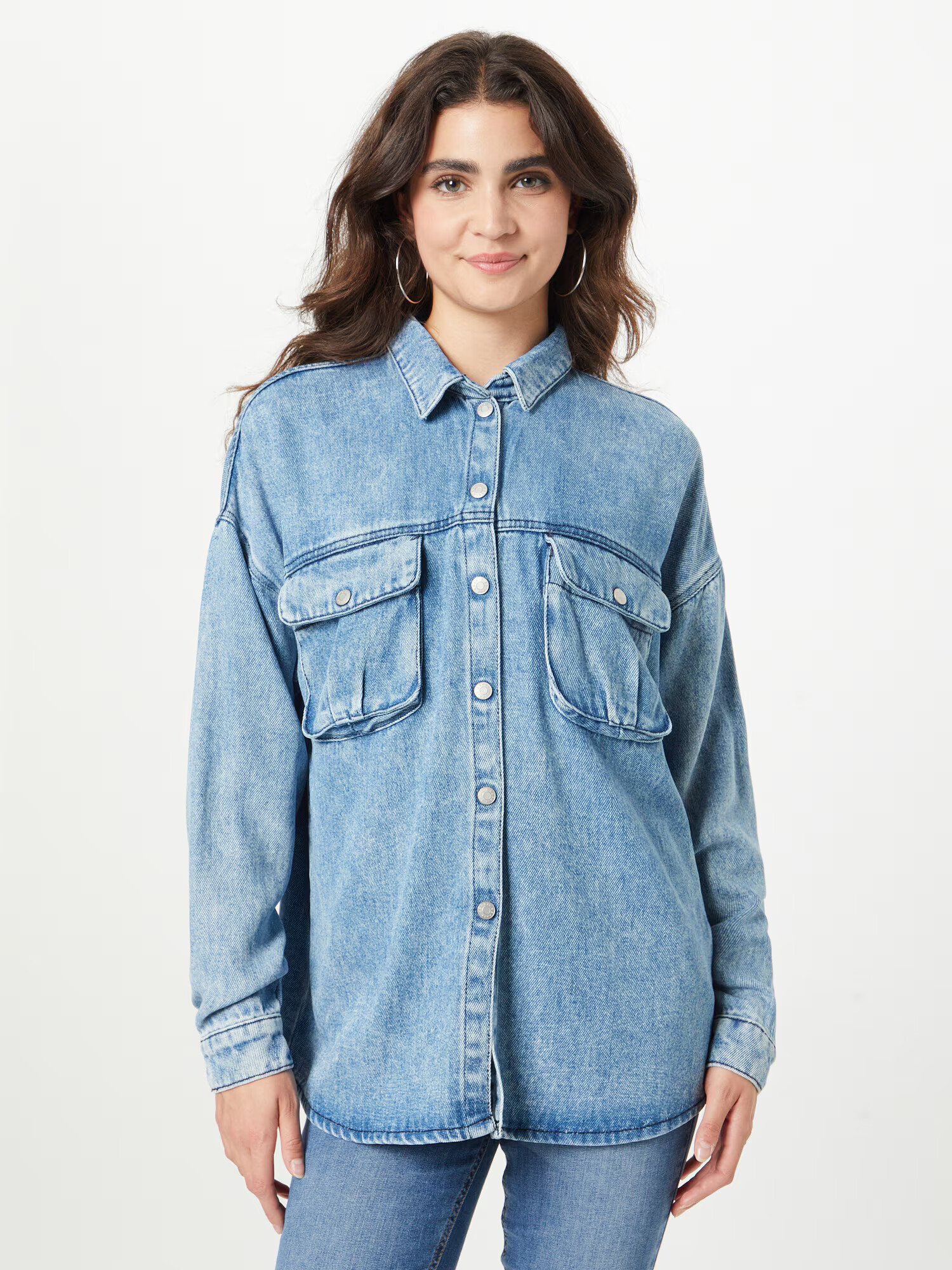 ESPRIT Bluza moder denim - Pepit.si