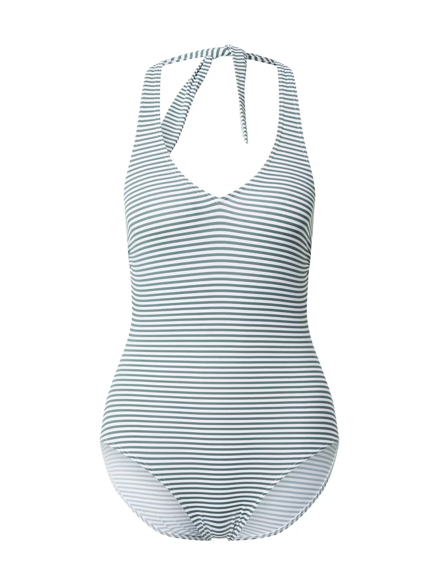 Esprit Bodywear Enodelne kopalke oliva / bela - Pepit.si