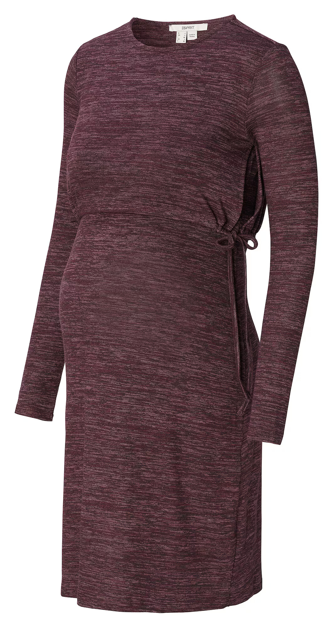 Esprit Maternity Obleka bordo - Pepit.si