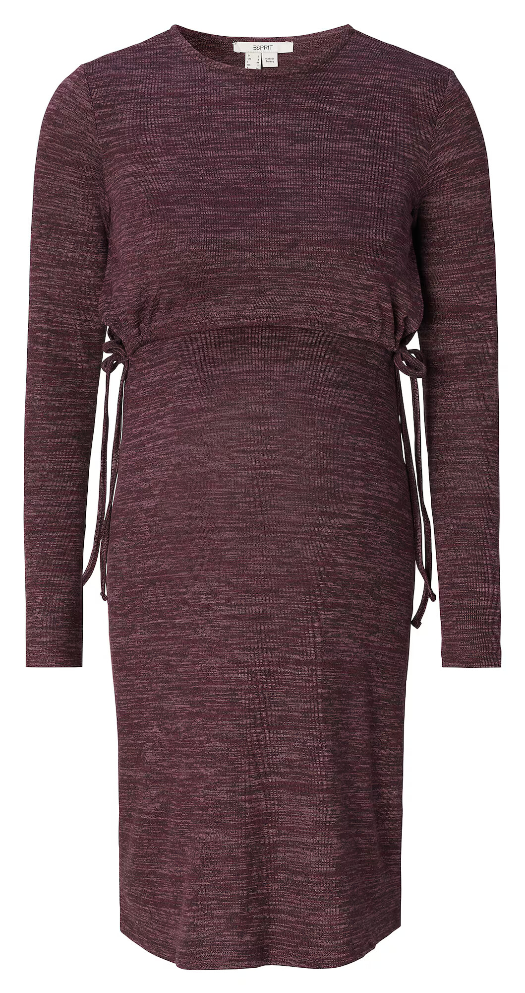 Esprit Maternity Obleka bordo - Pepit.si