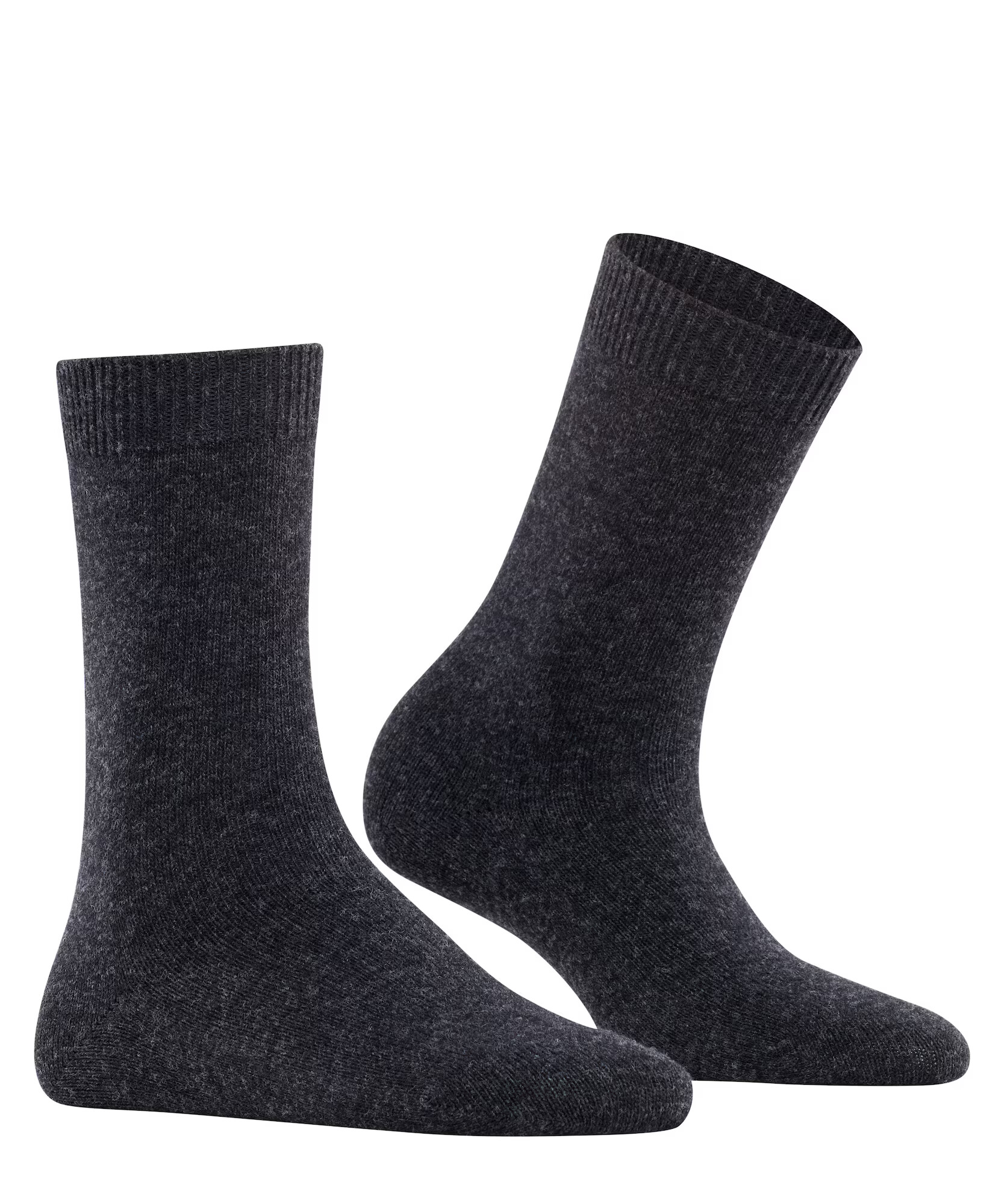 FALKE Nogavice 'Cosy Wool' antracit - Pepit.si