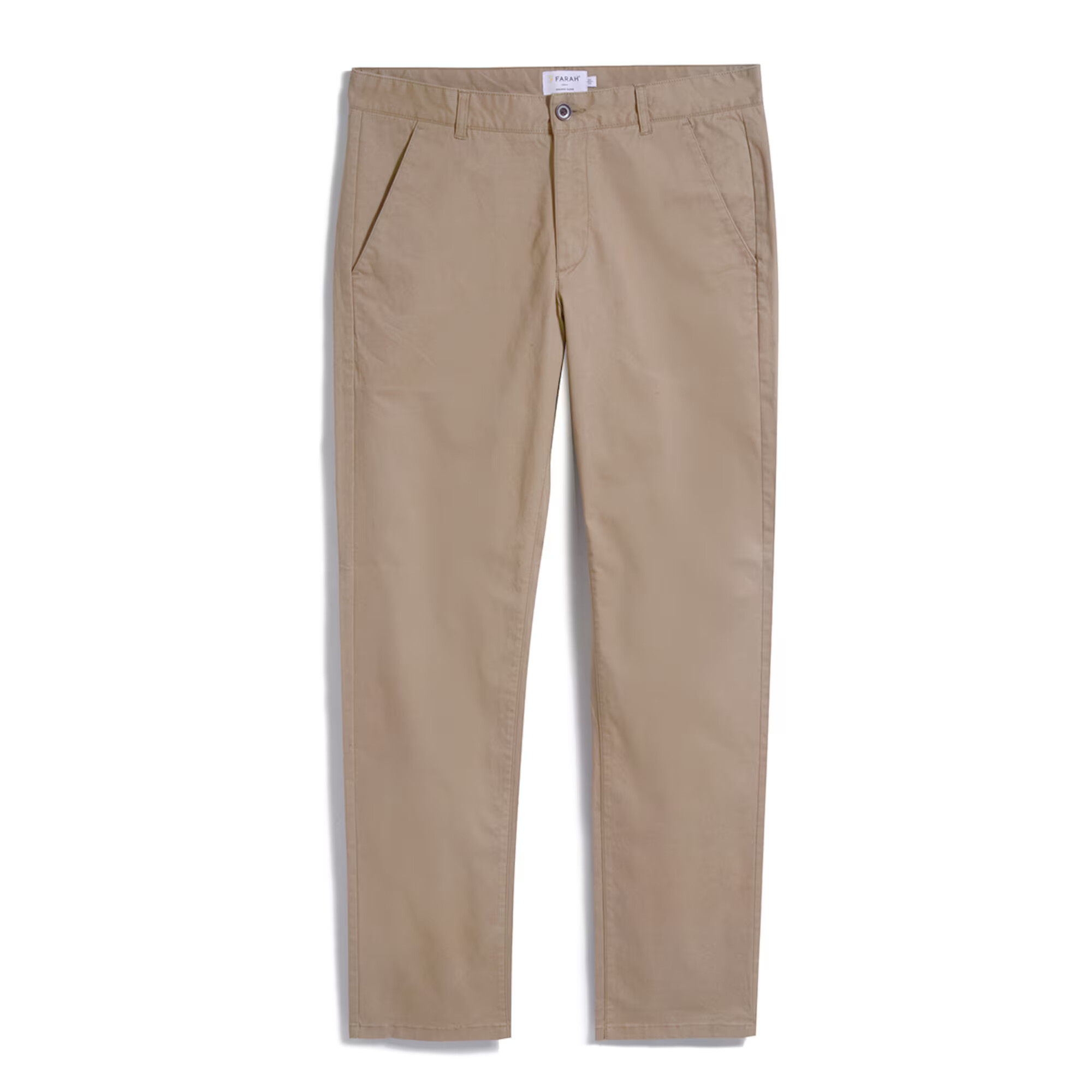 FARAH Chino hlače 'Elm Twill' bež - Pepit.si