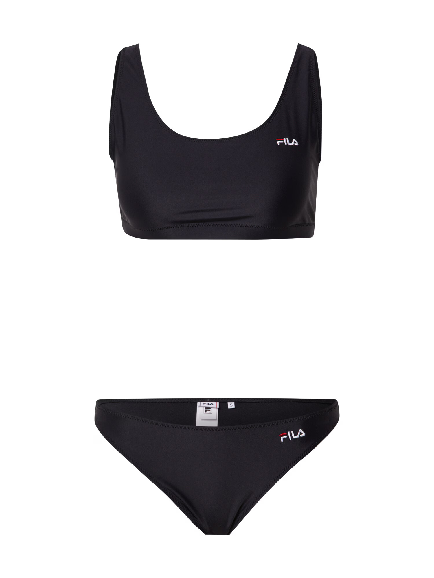 FILA Bikini 'SOFIA' črna / bela / rdeča - Pepit.si