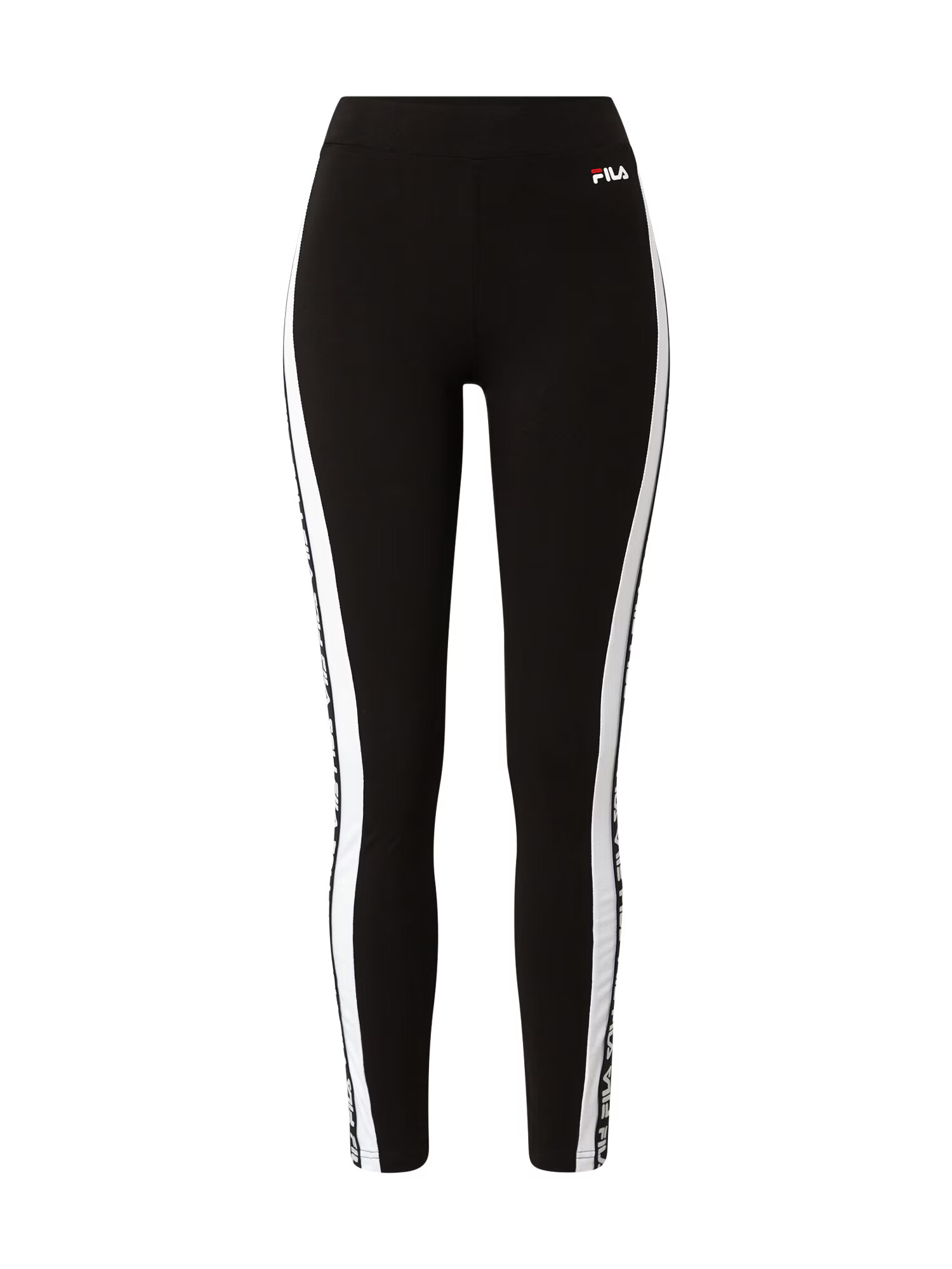 FILA Leggings 'TASYA' bela / črna - Pepit.si