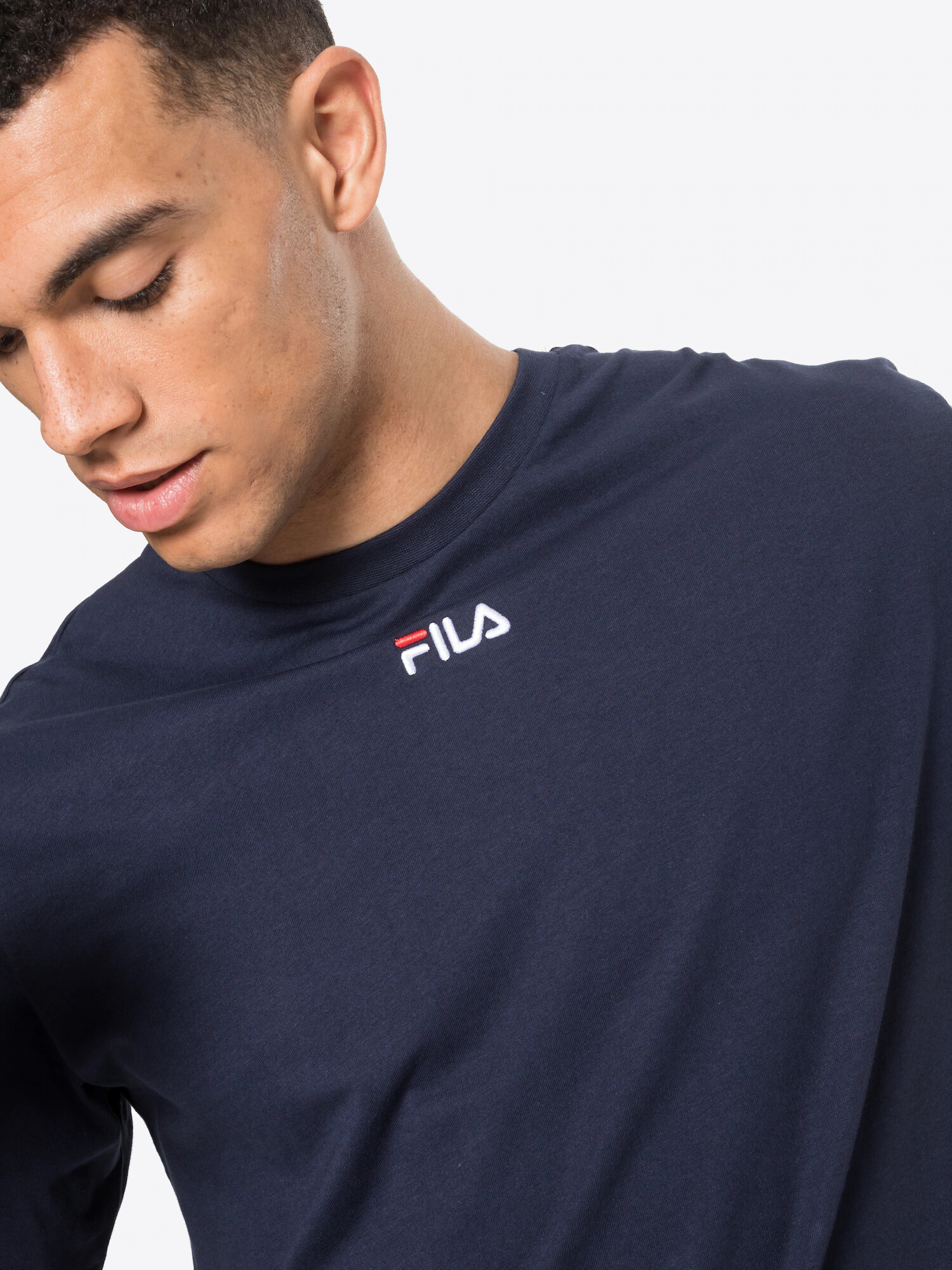 FILA Majica 'Alonzo' temno modra / rdeča / bela - Pepit.si