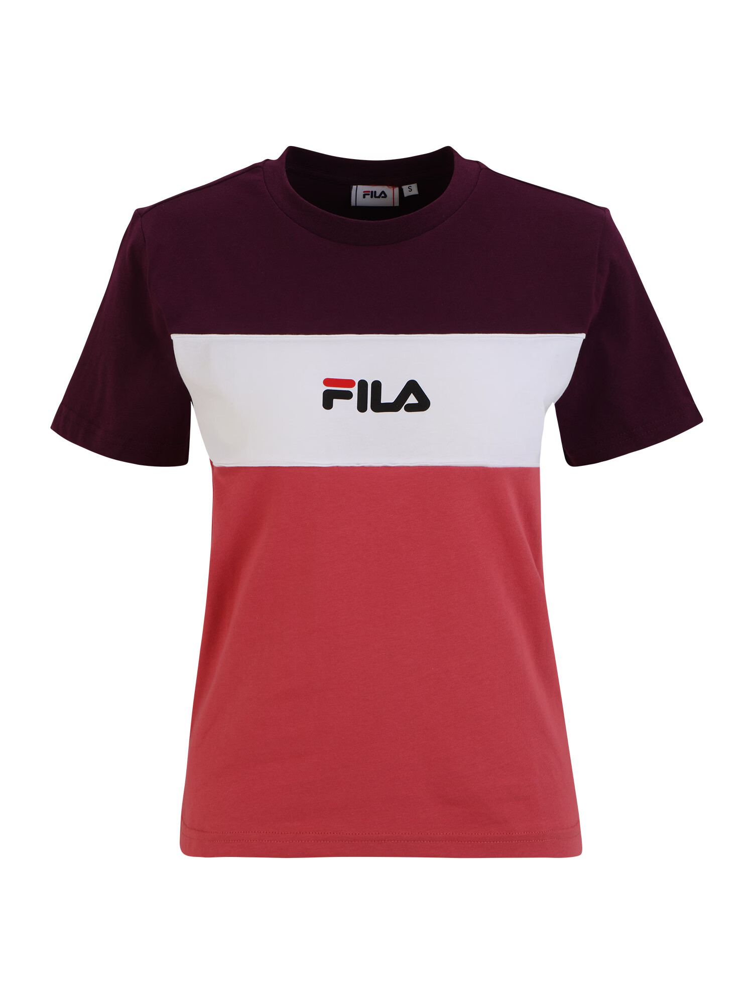 FILA Majica 'ANOKIA' rosé / vijolična / črna / bela - Pepit.si