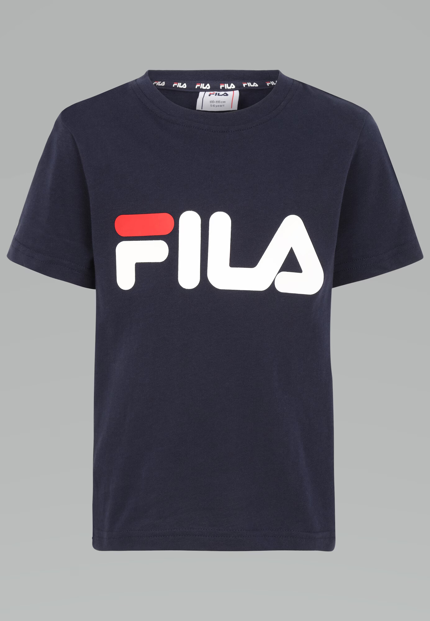 FILA Majica 'Lea' bela / svetlo rdeča / mornarska - Pepit.si