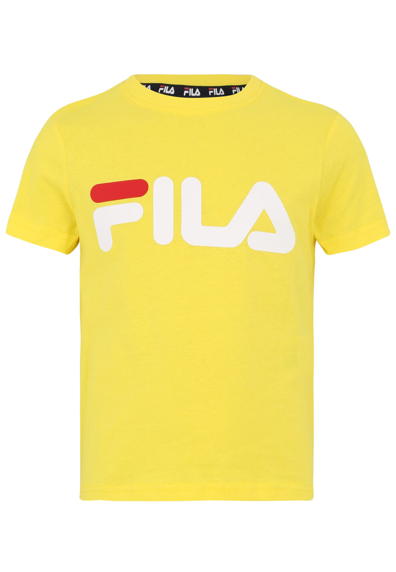 FILA Majica 'Sala' rumena / rdeča / bela - Pepit.si