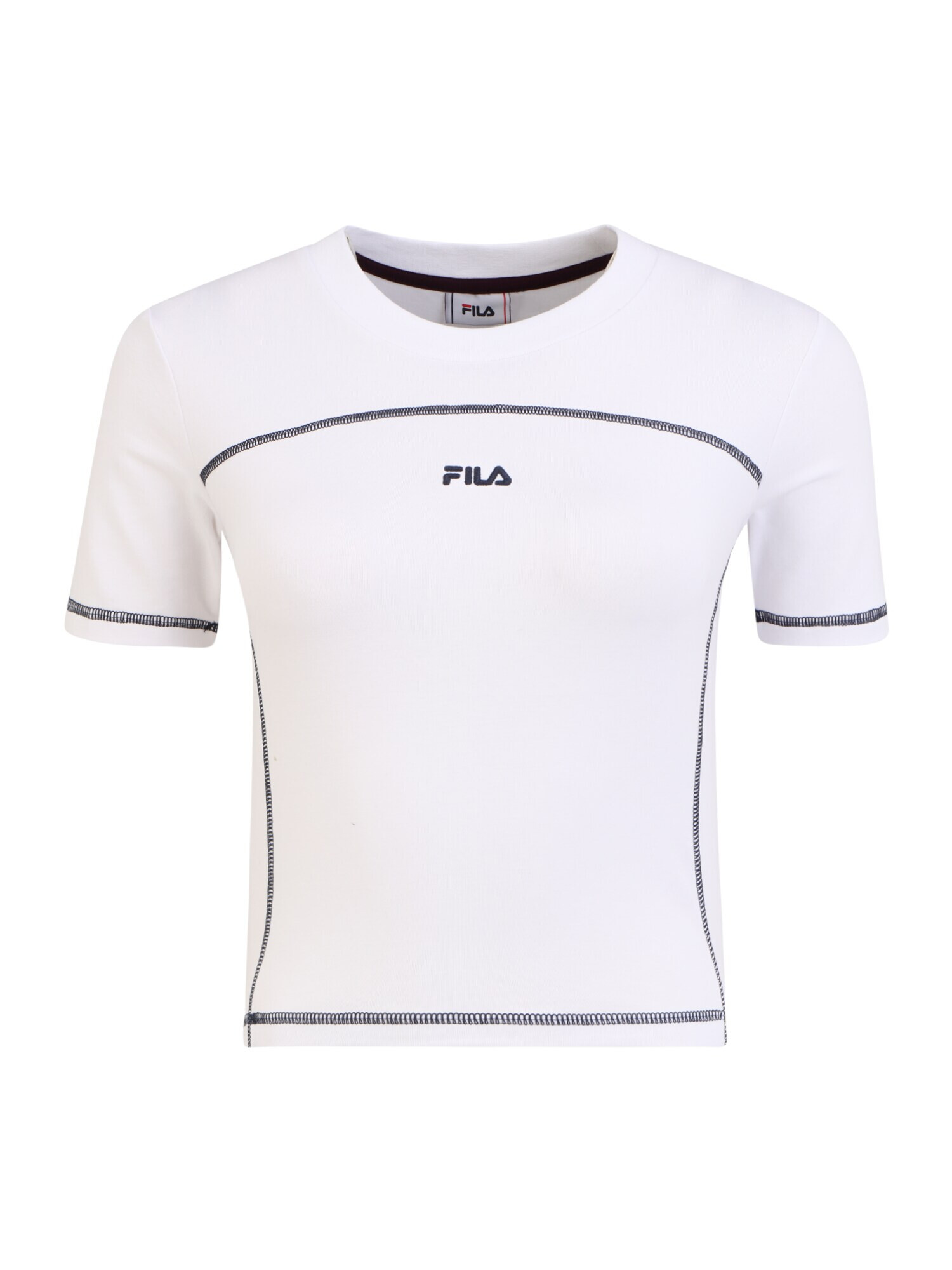 FILA Majica 'YULIA' bela / marine - Pepit.si