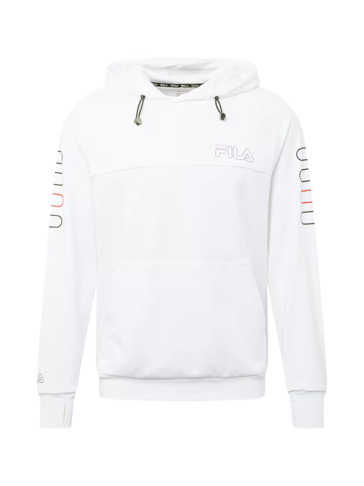 FILA Sportsweatshirt 'ENOCH' off-bela / črna / melona - Pepit.si