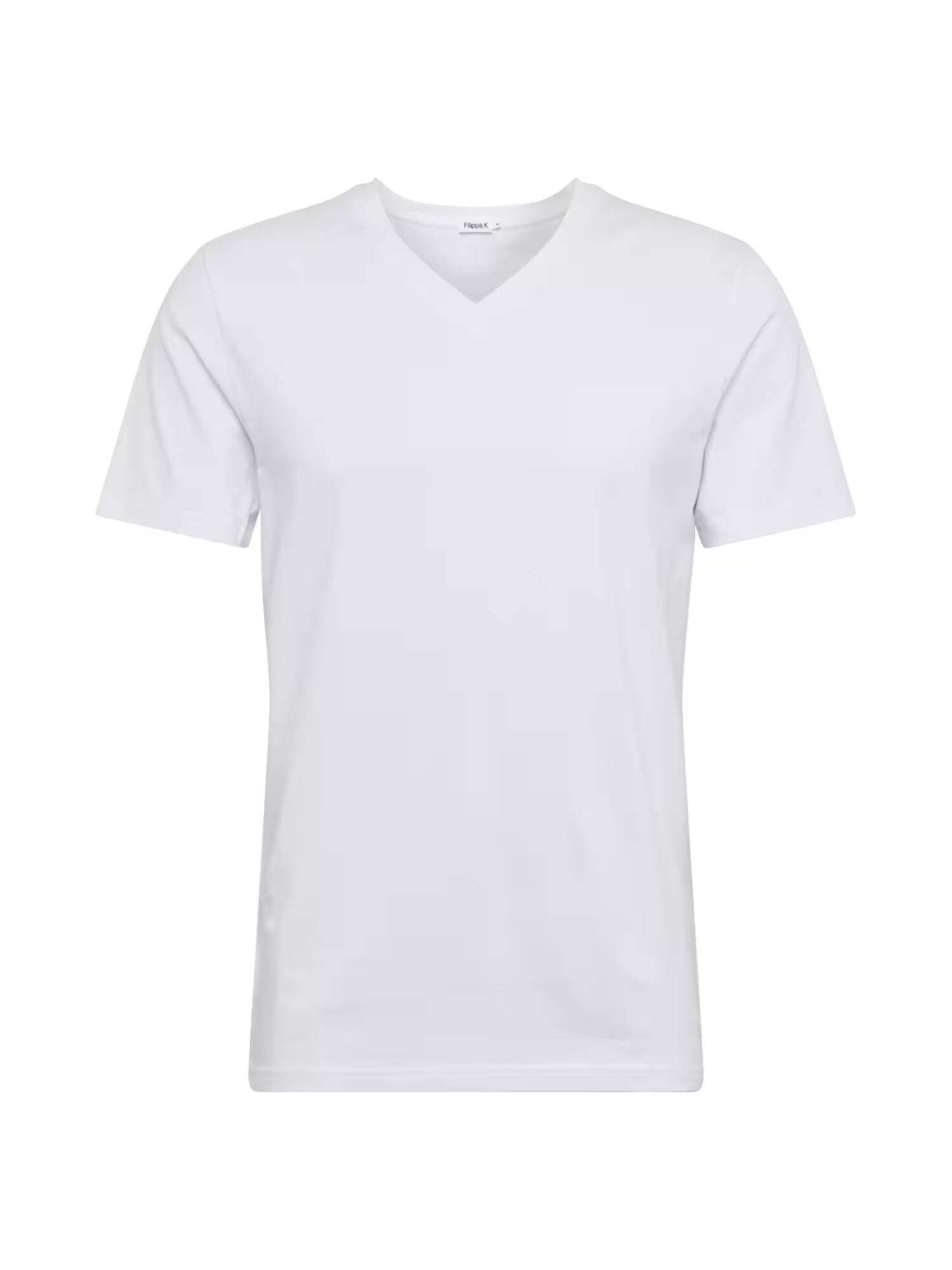 Filippa K Majica 'M. Lycra V-Neck Tee' bela - Pepit.si