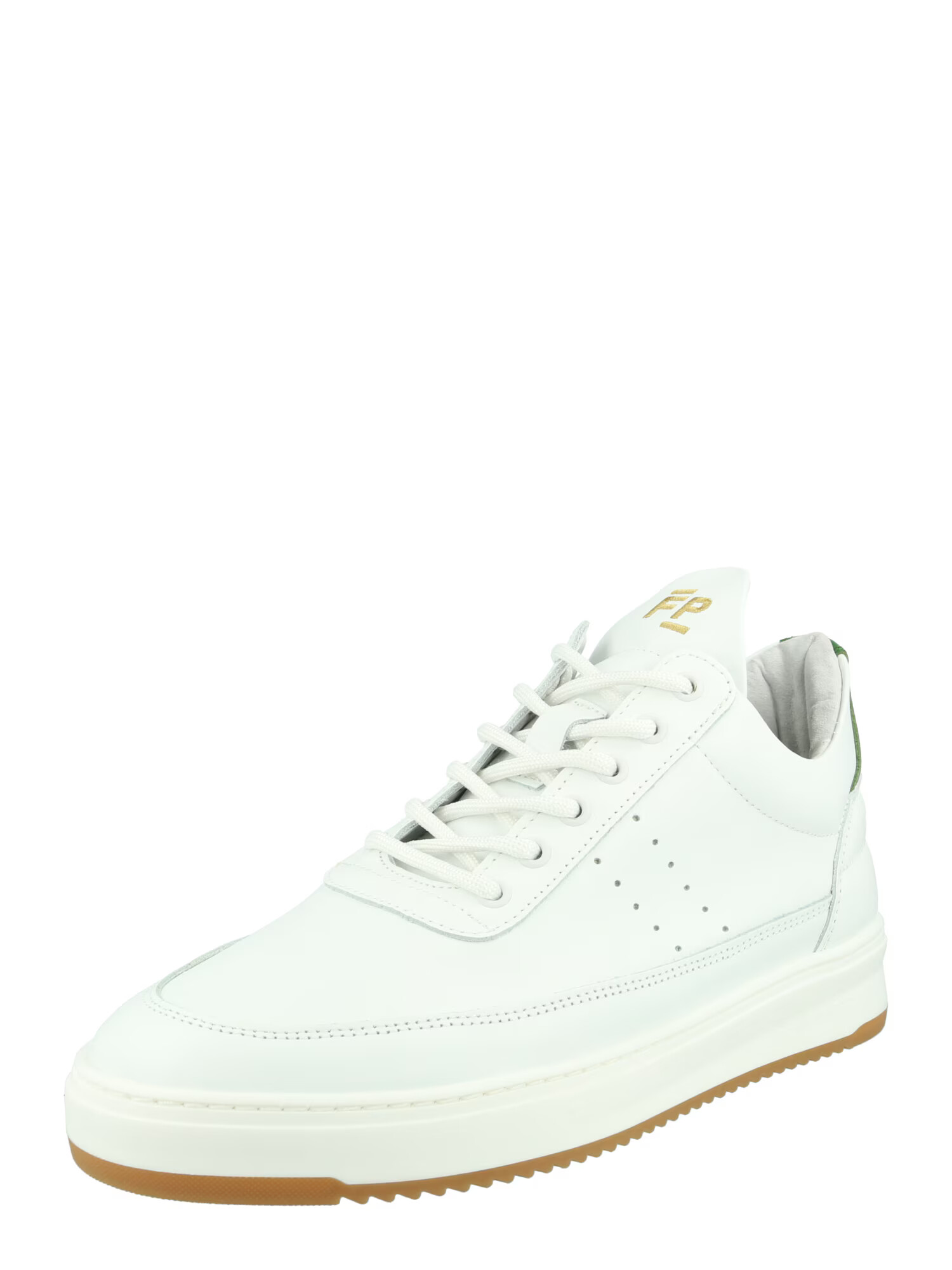 Filling Pieces Nizke superge 'Bianco' temno zelena / off-bela - Pepit.si