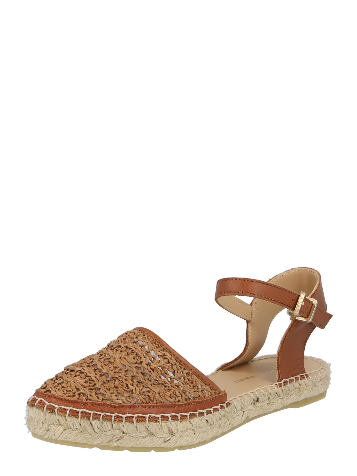 Fred de la BretoniÈre Sandali 'ESPADRILLE SANDAL 2 CM NATURAL WOVEN FI' rjava - Pepit.si