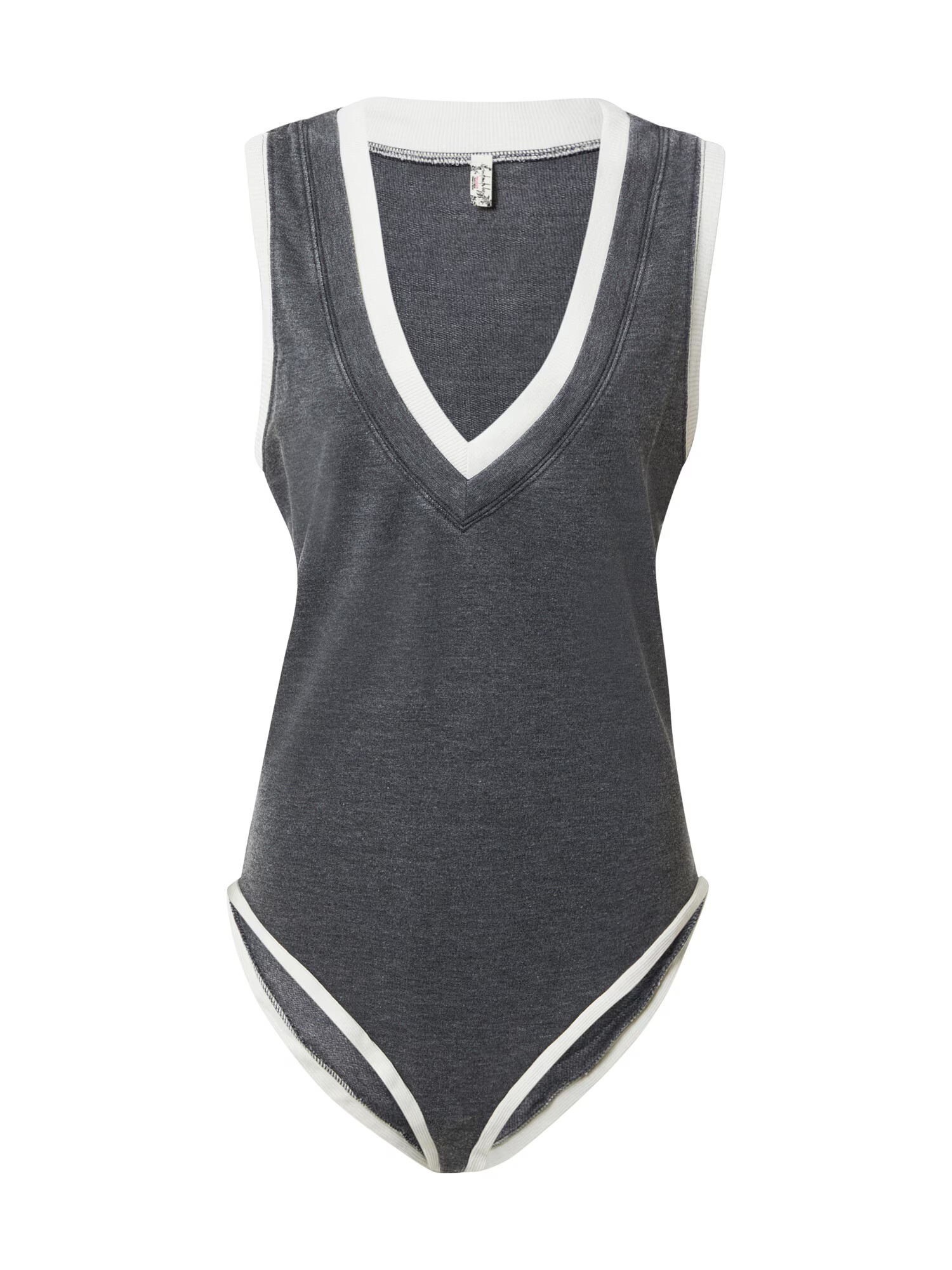 Free People Bodi majica 'COZY GIRL TANK BS' črna - Pepit.si