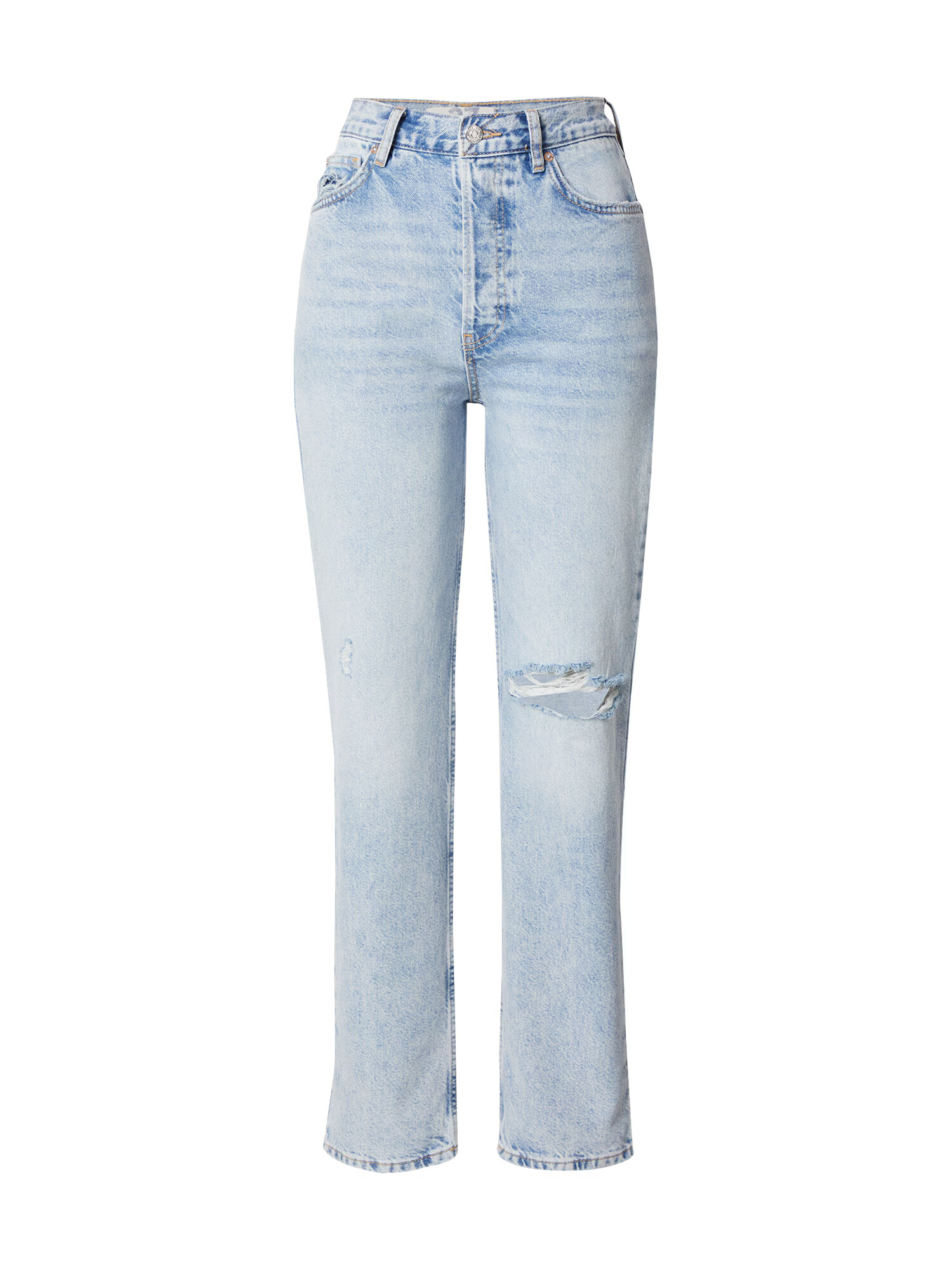 Free People Kavbojke 'THE LASSO' moder denim - Pepit.si