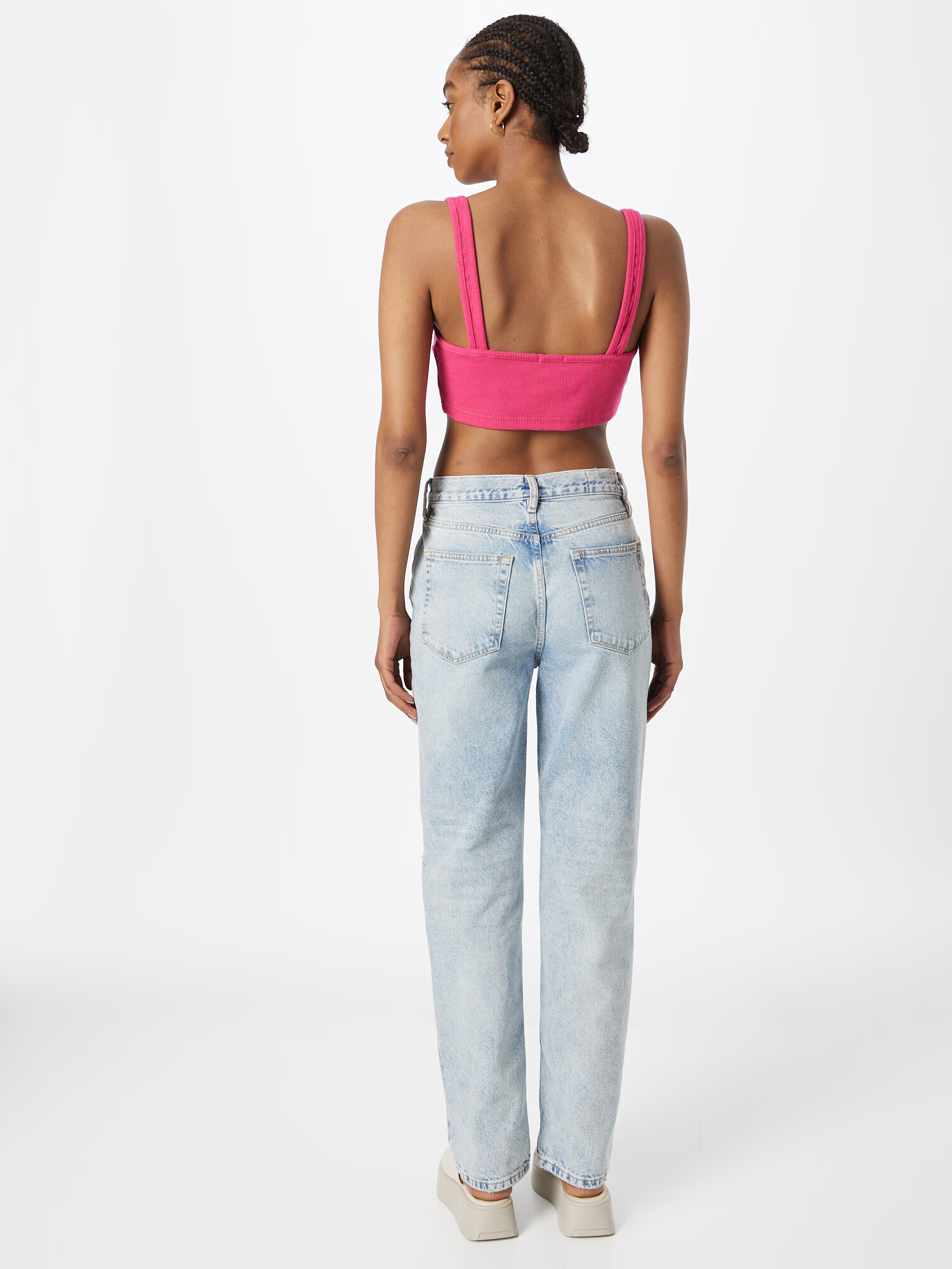 Free People Kavbojke 'THE LASSO' moder denim - Pepit.si