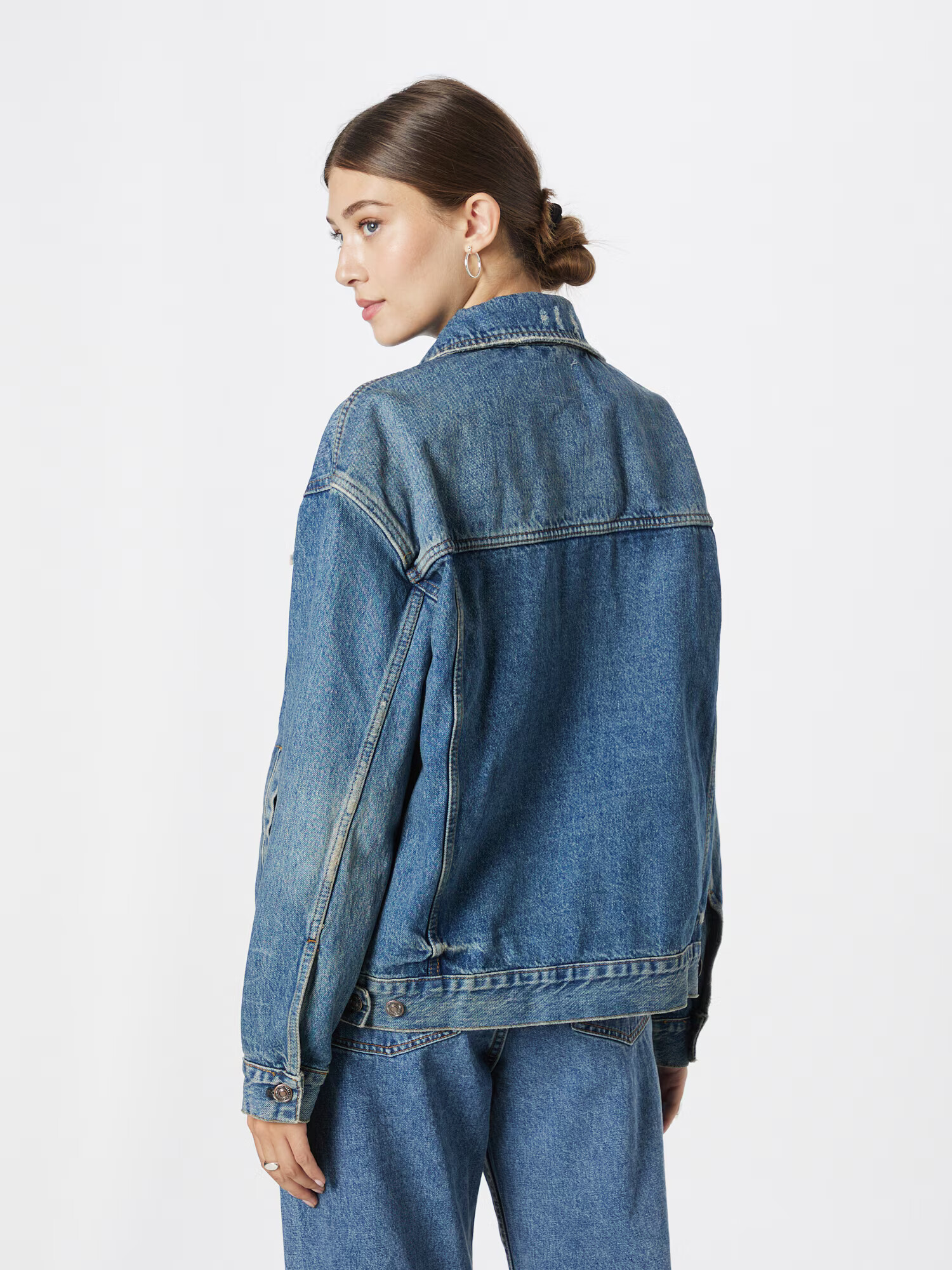 Free People Prehodna jakna 'JOLENE' moder denim - Pepit.si