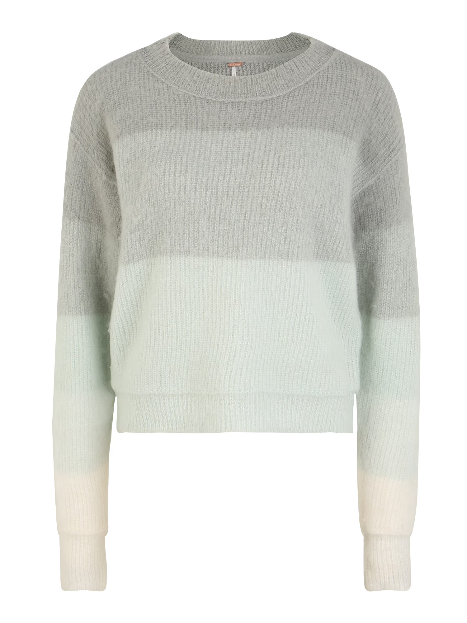 Free People Pullover 'AUTUMN SKY' pastelno zelena / siva / svetlo siva / kremna - Pepit.si