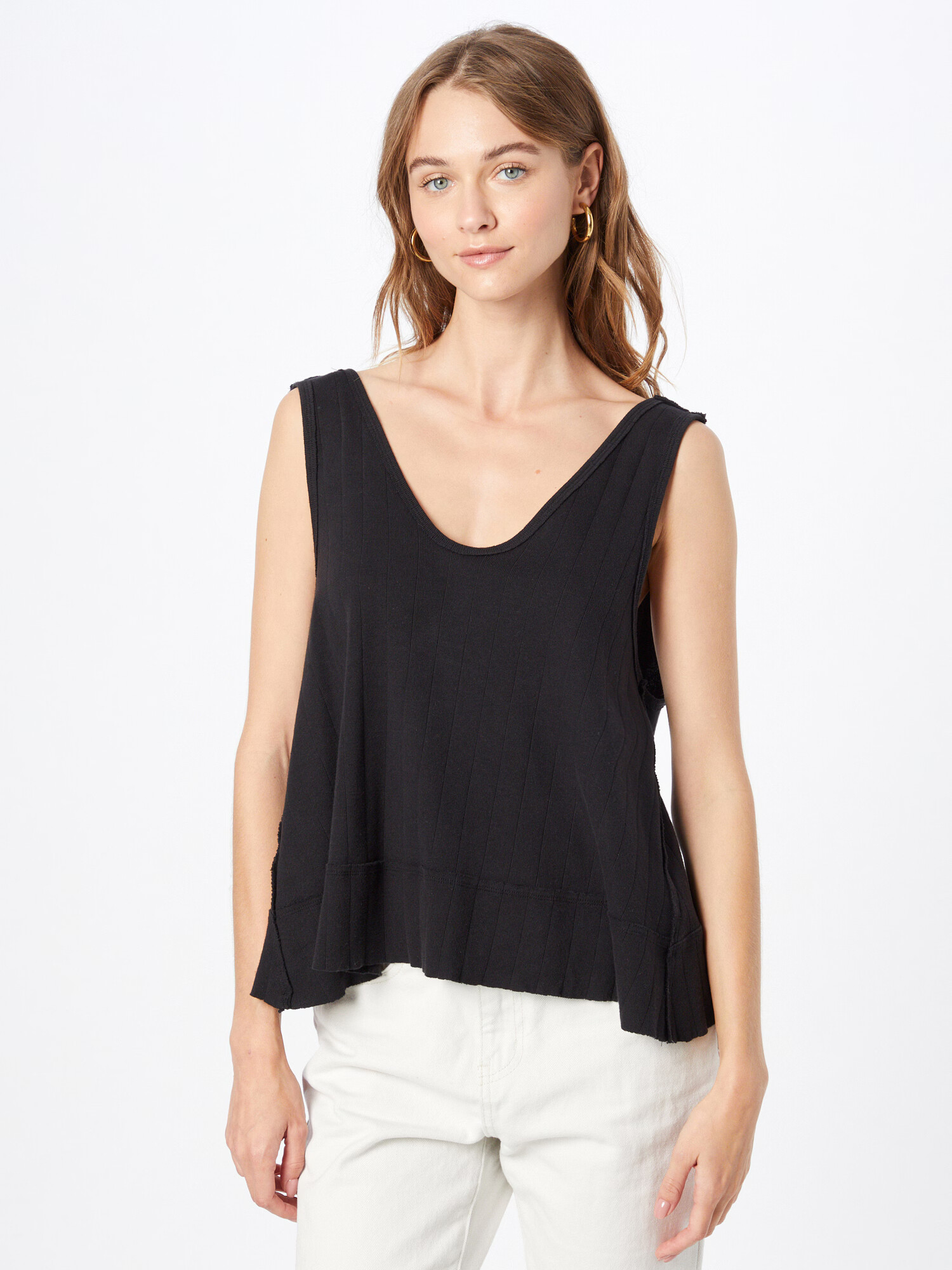 Free People Top 'HARPER' črna - Pepit.si