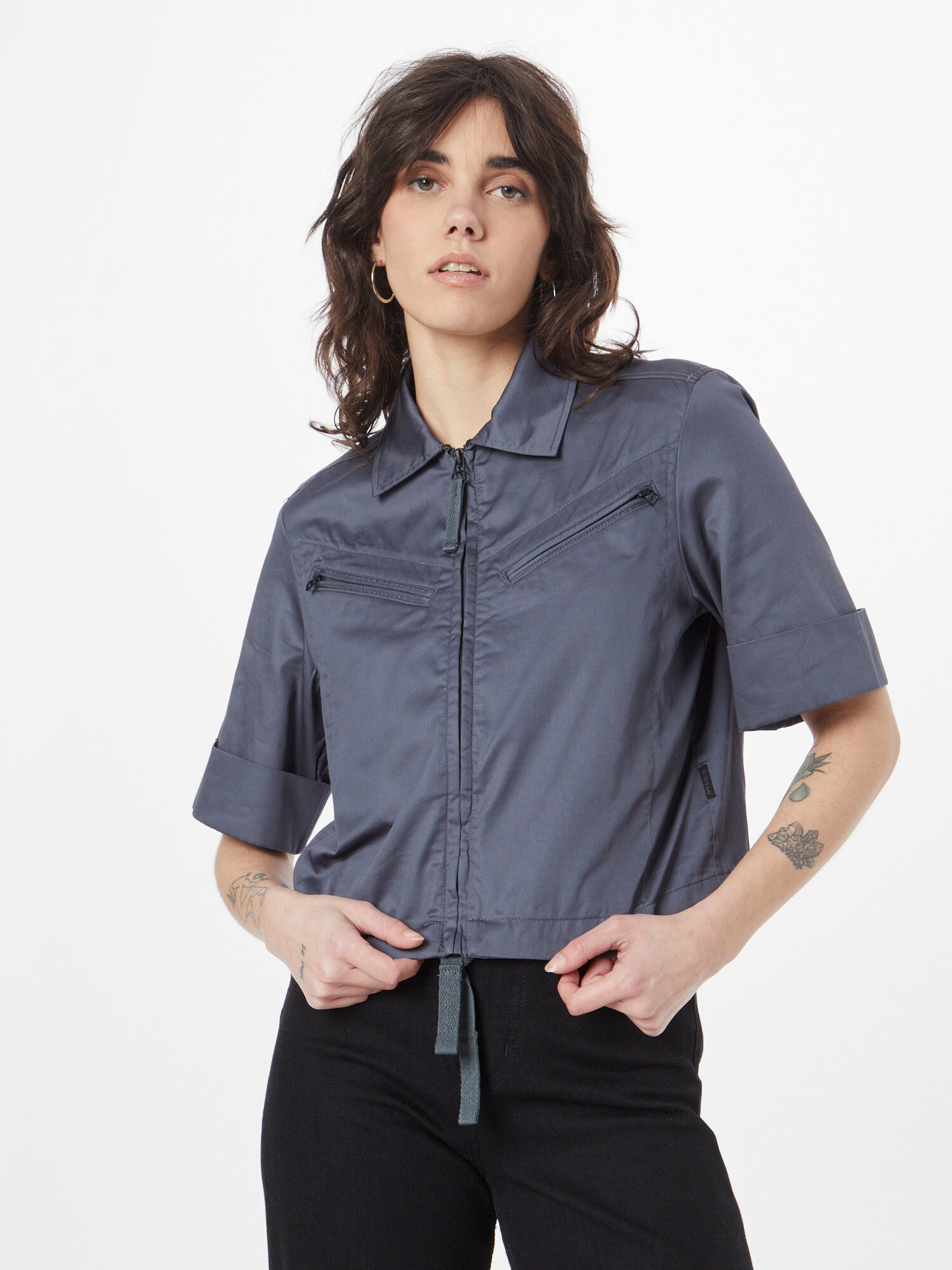 G-Star RAW Bluza golobje modra - Pepit.si