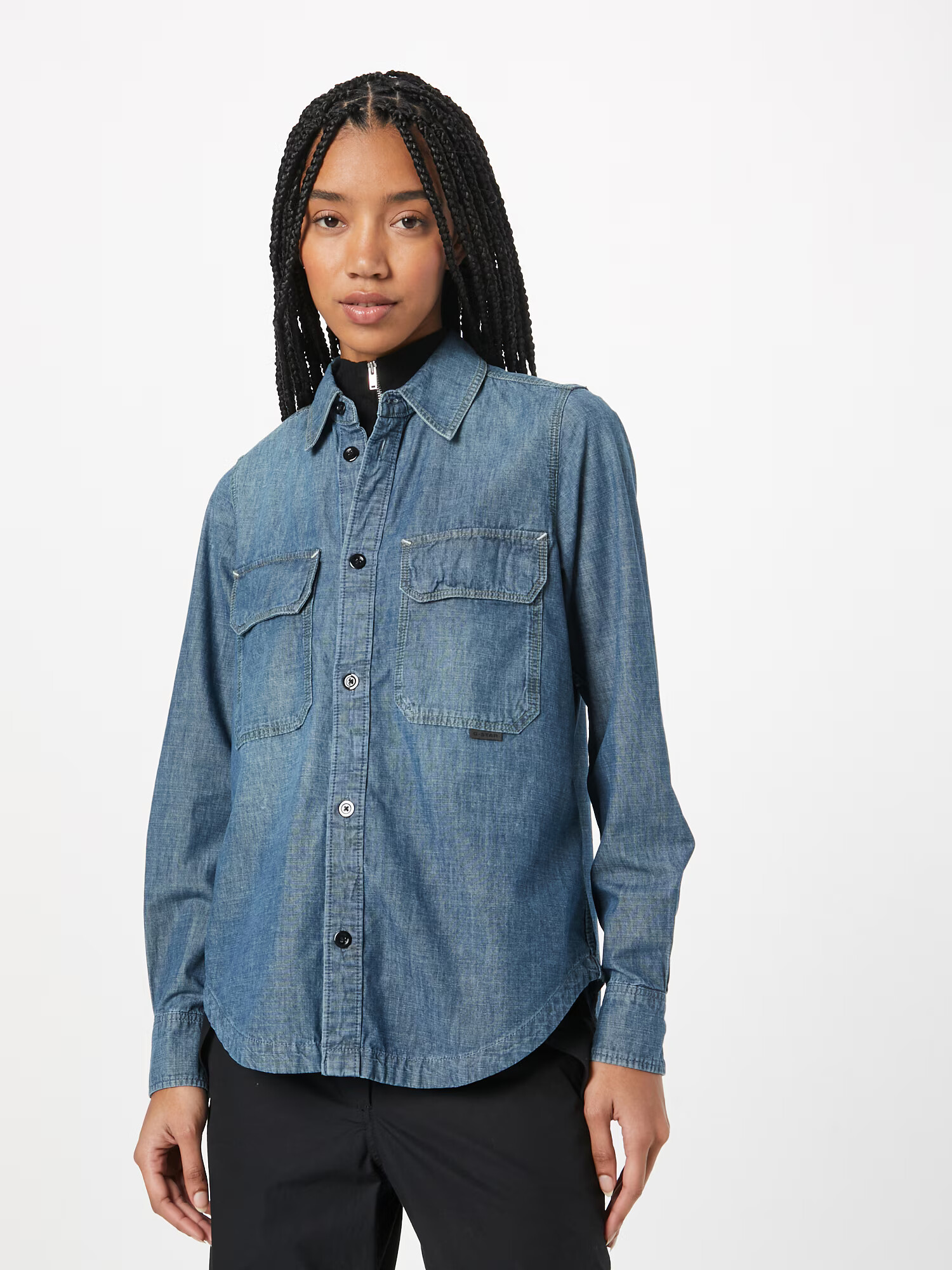 G-Star RAW Bluza moder denim - Pepit.si