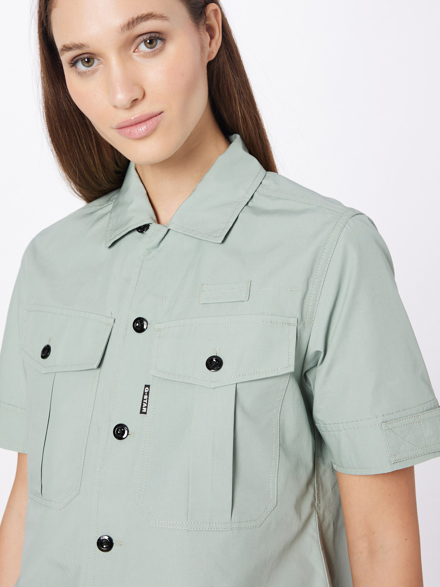 G-Star RAW Bluza 'Officer' pastelno zelena - Pepit.si