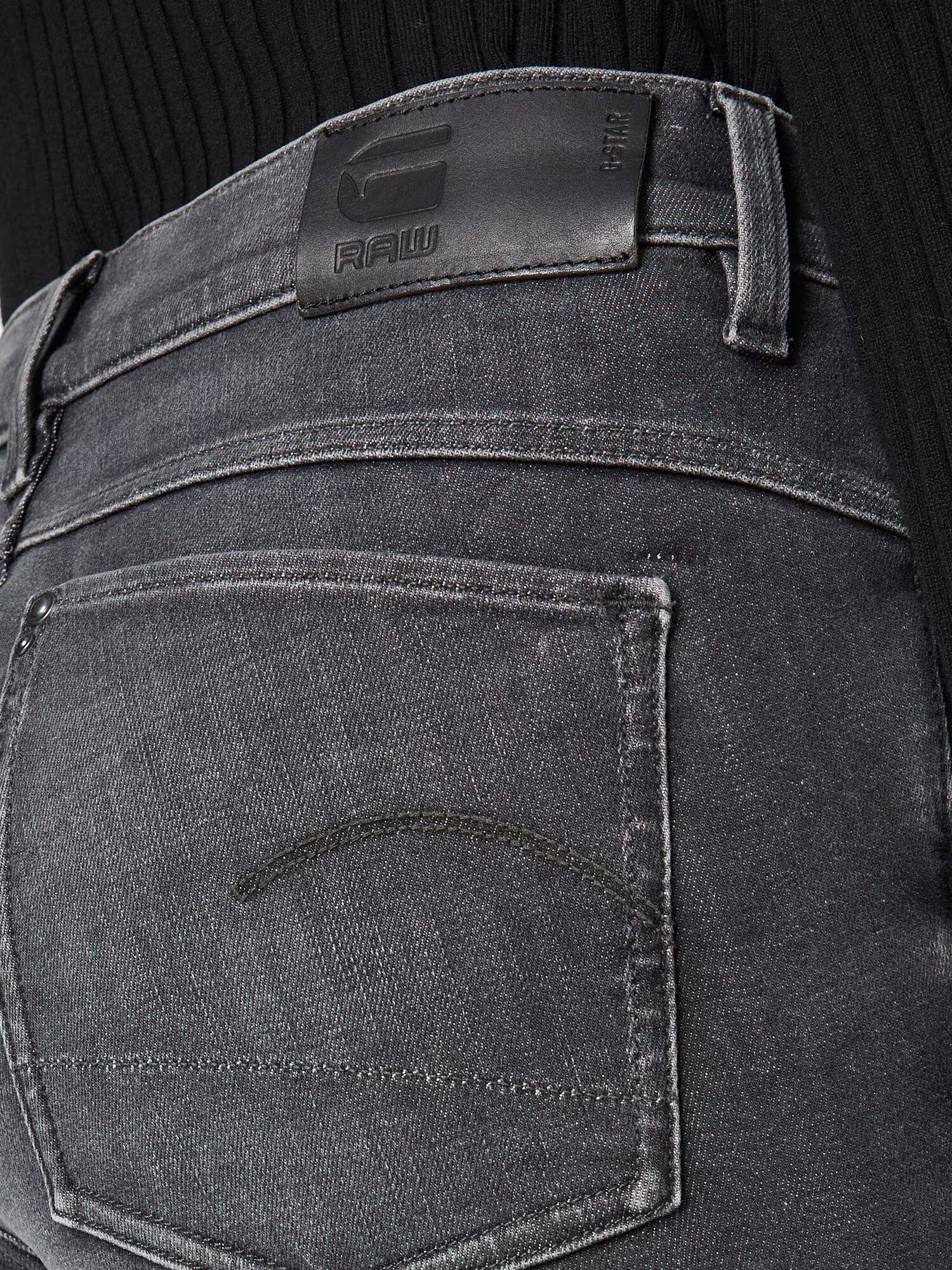 G-Star RAW Kavbojke črn denim - Pepit.si