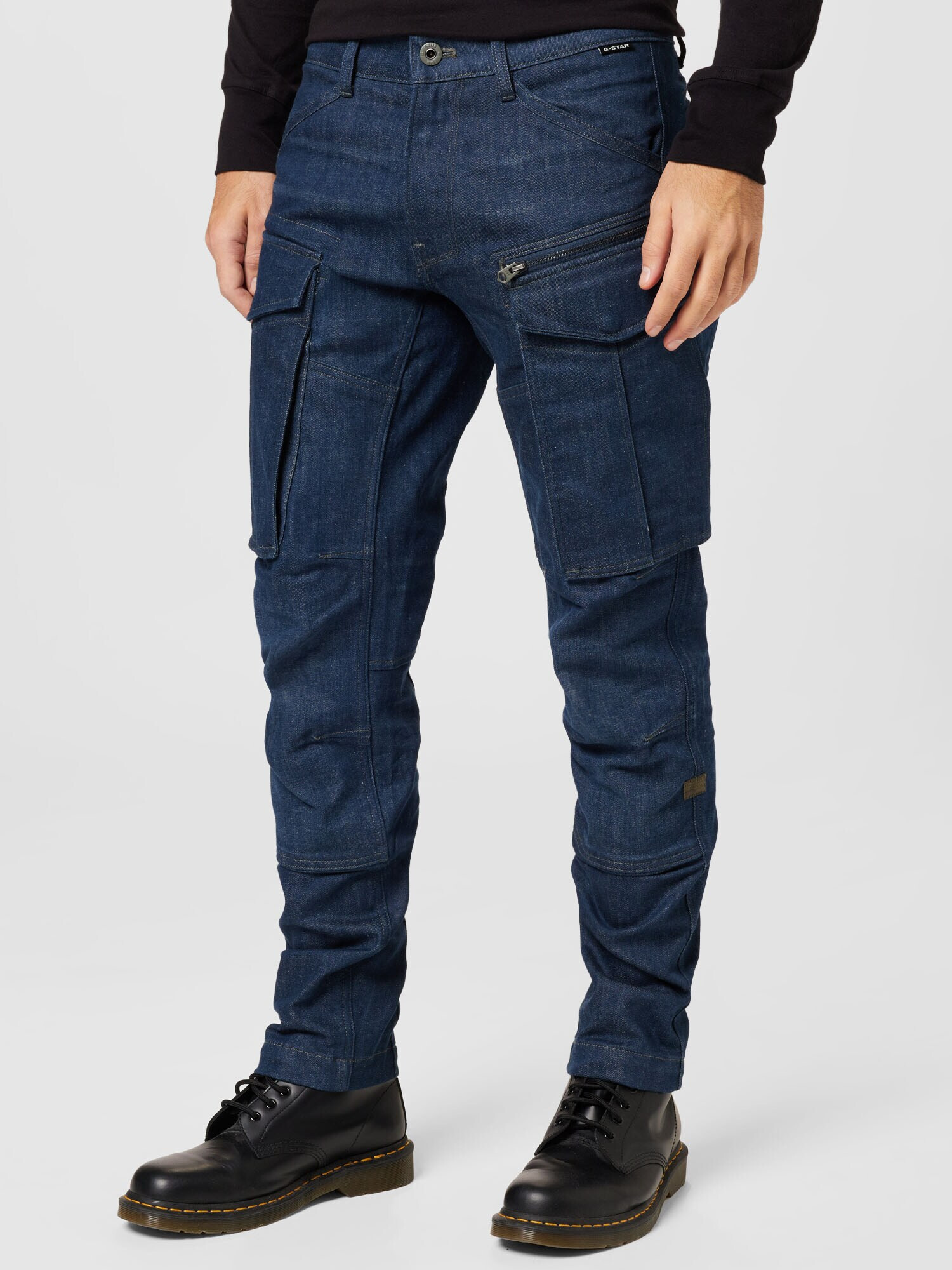 G-Star RAW Kargo kavbojke moder denim - Pepit.si