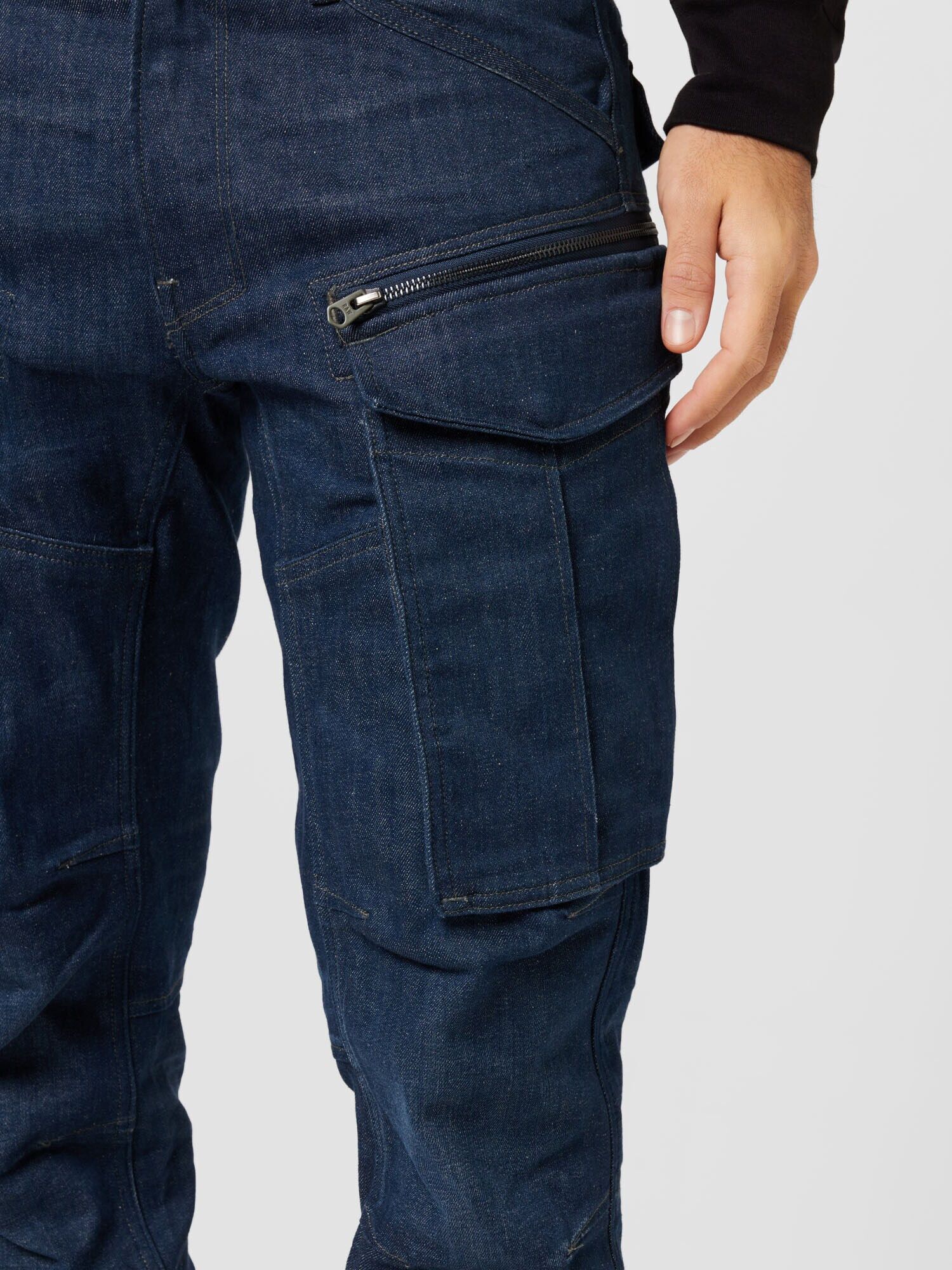 G-Star RAW Kargo kavbojke moder denim - Pepit.si