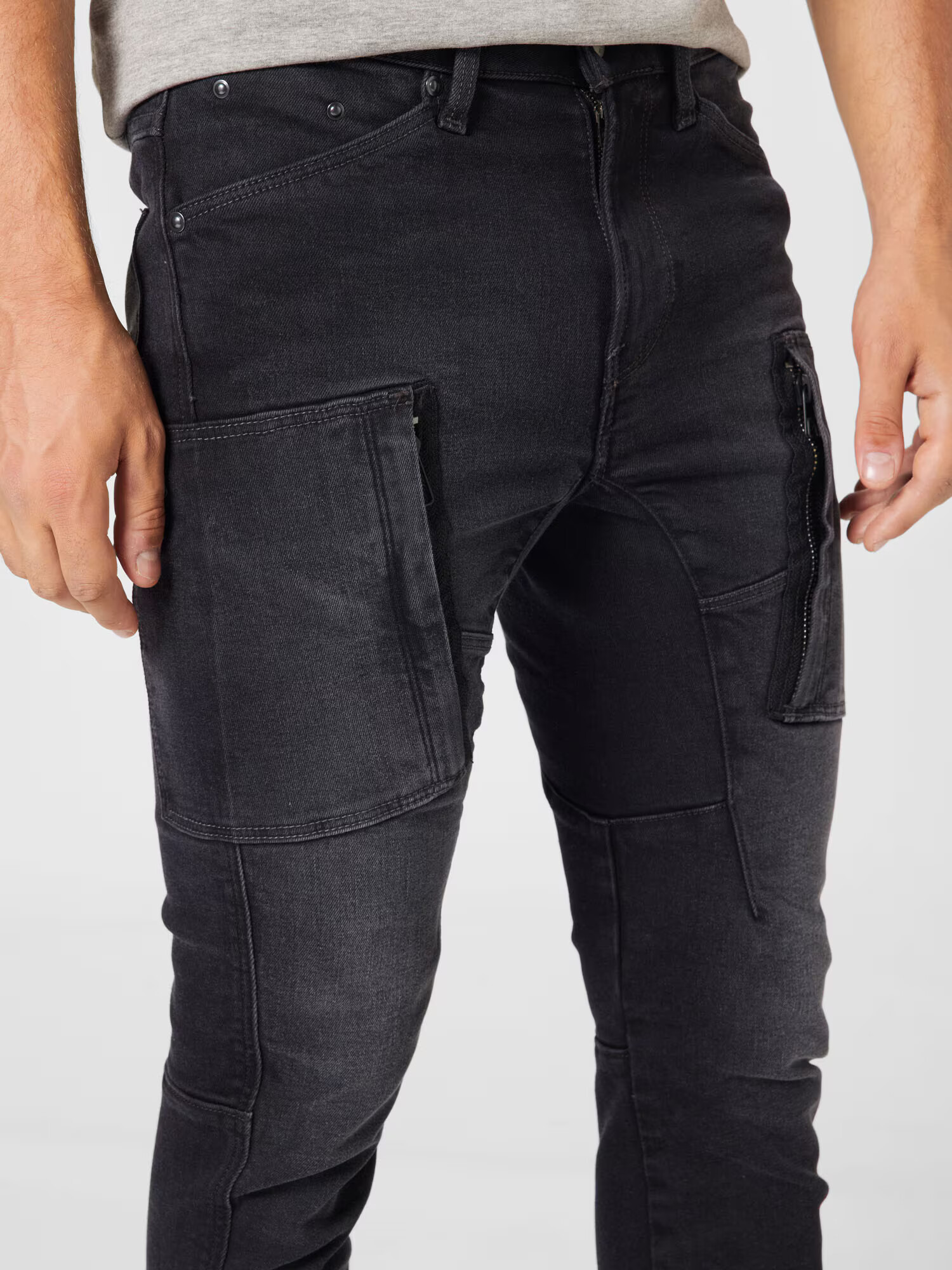 G-Star RAW Kavbojke črn denim - Pepit.si