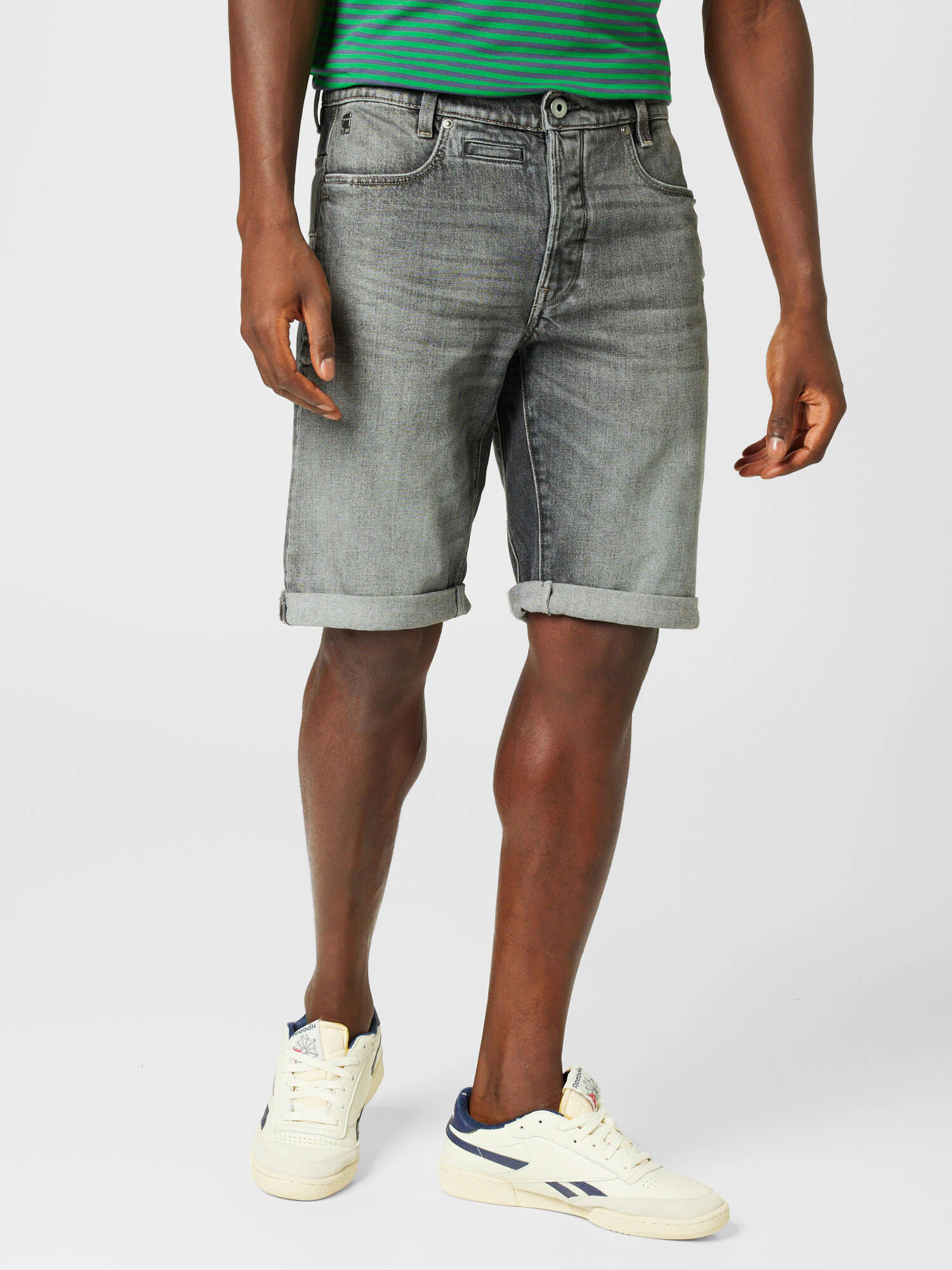 G-Star RAW Kavbojke 'D-Staq' siv denim - Pepit.si