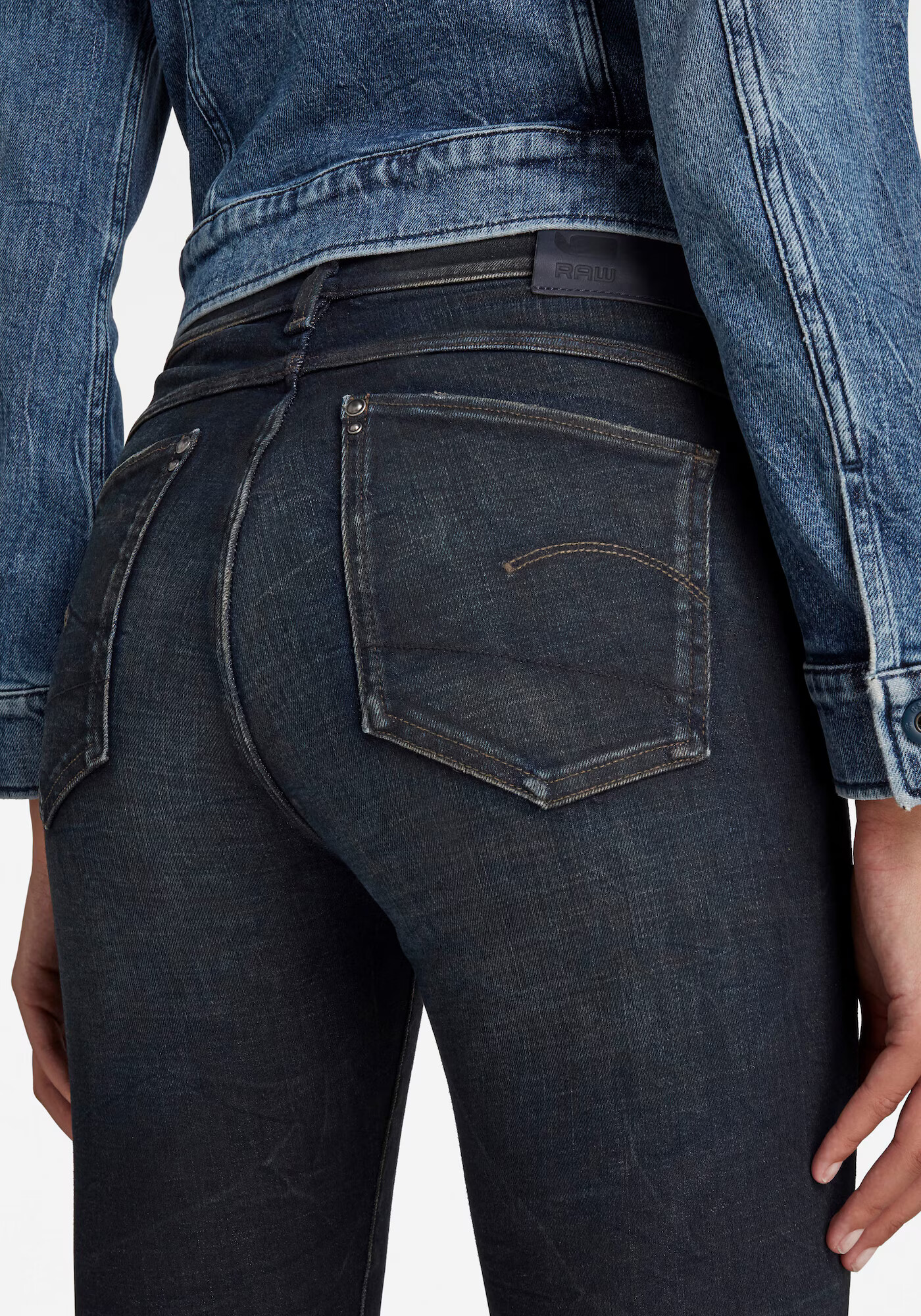 G-Star RAW Kavbojke 'Hana' moder denim - Pepit.si