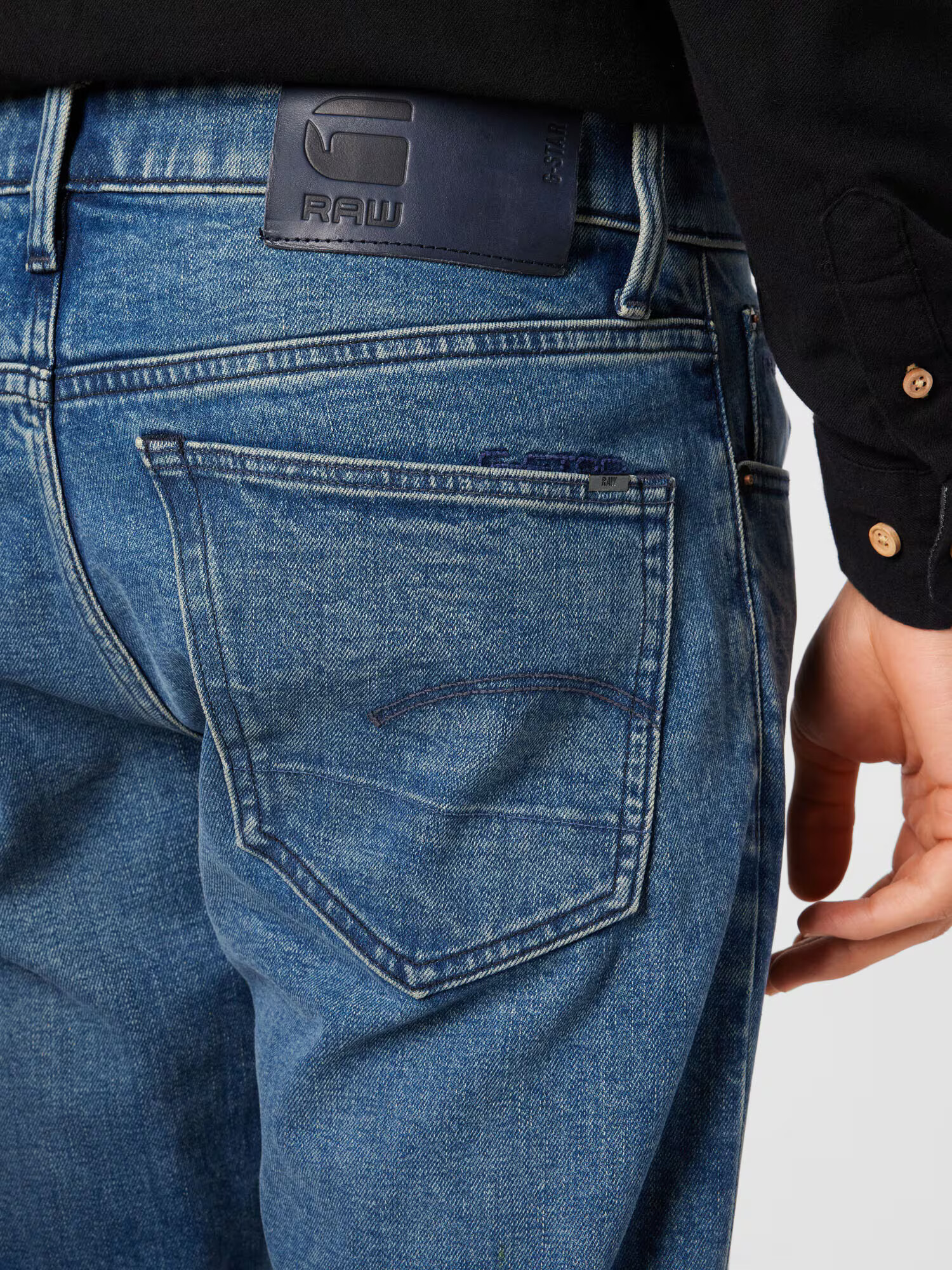 G-Star RAW Kavbojke moder denim - Pepit.si