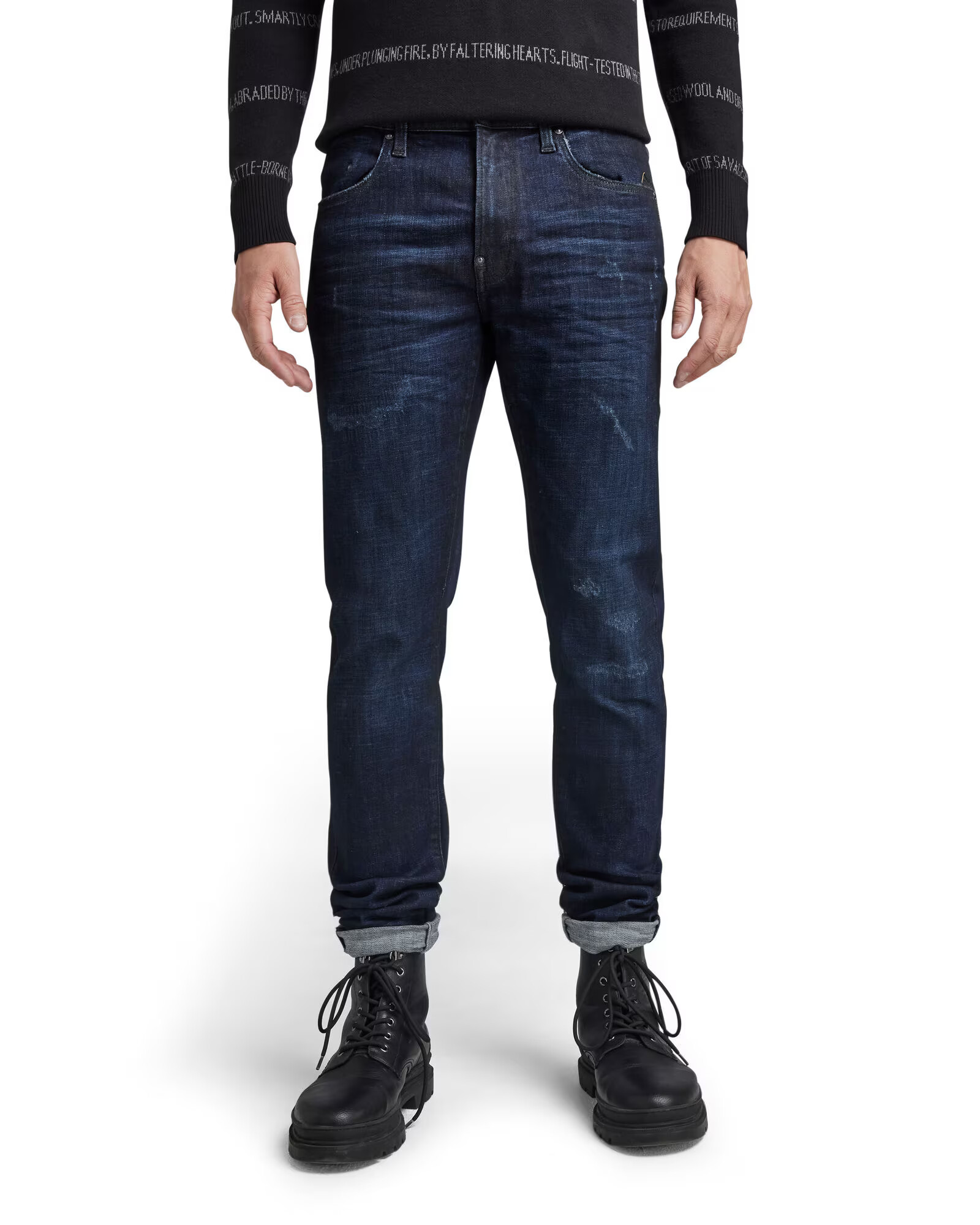 G-Star RAW Kavbojke moder denim - Pepit.si