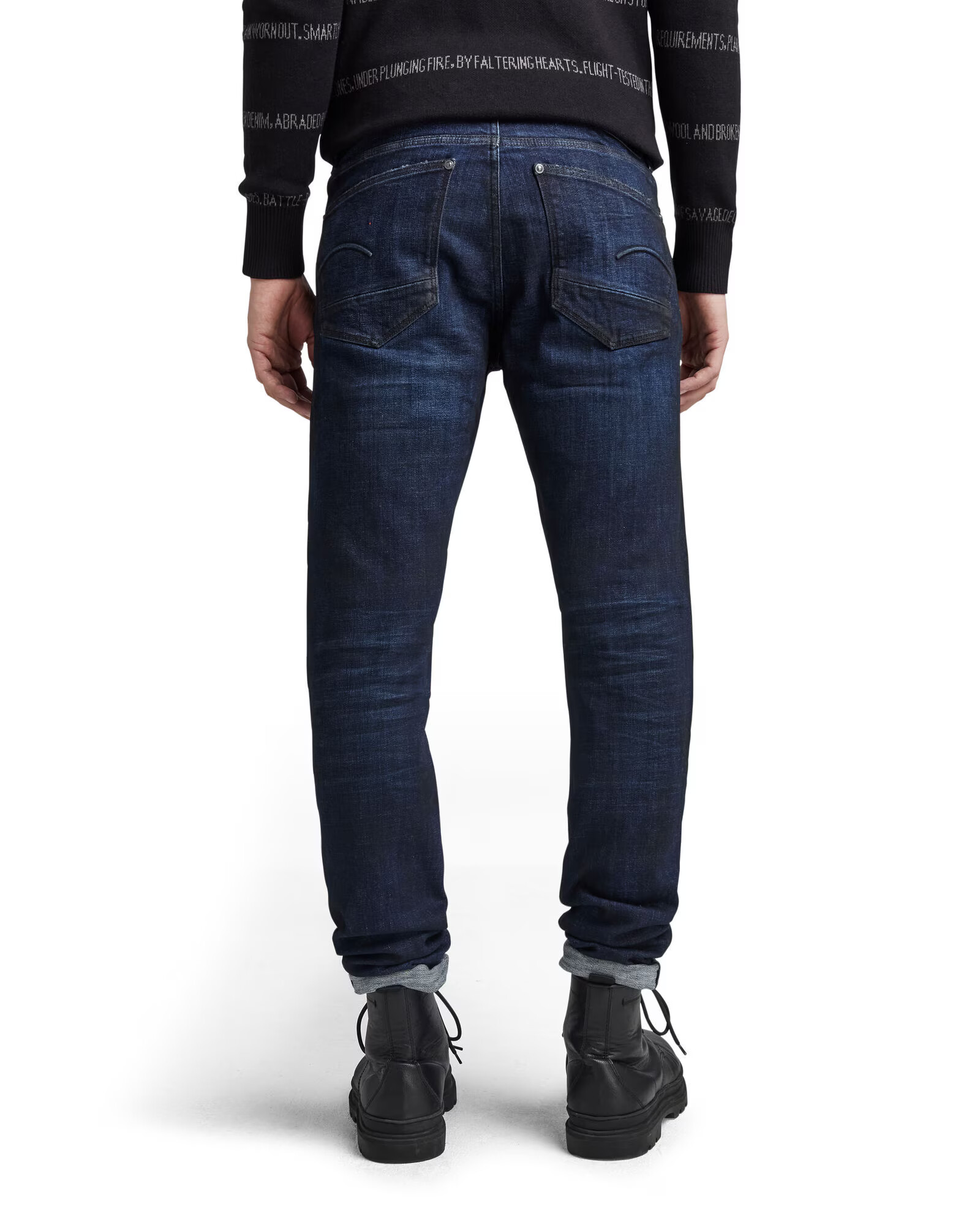 G-Star RAW Kavbojke moder denim - Pepit.si