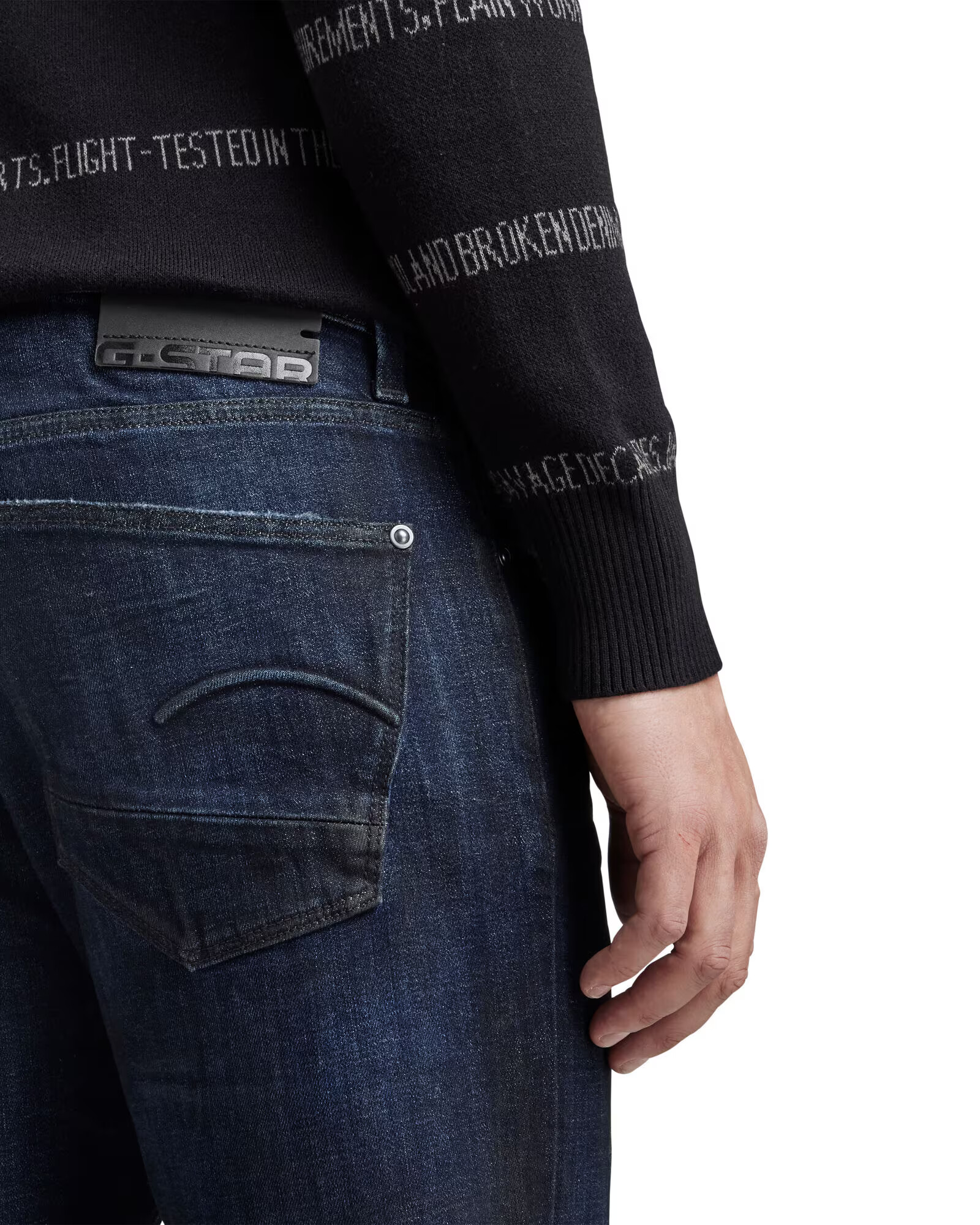 G-Star RAW Kavbojke moder denim - Pepit.si