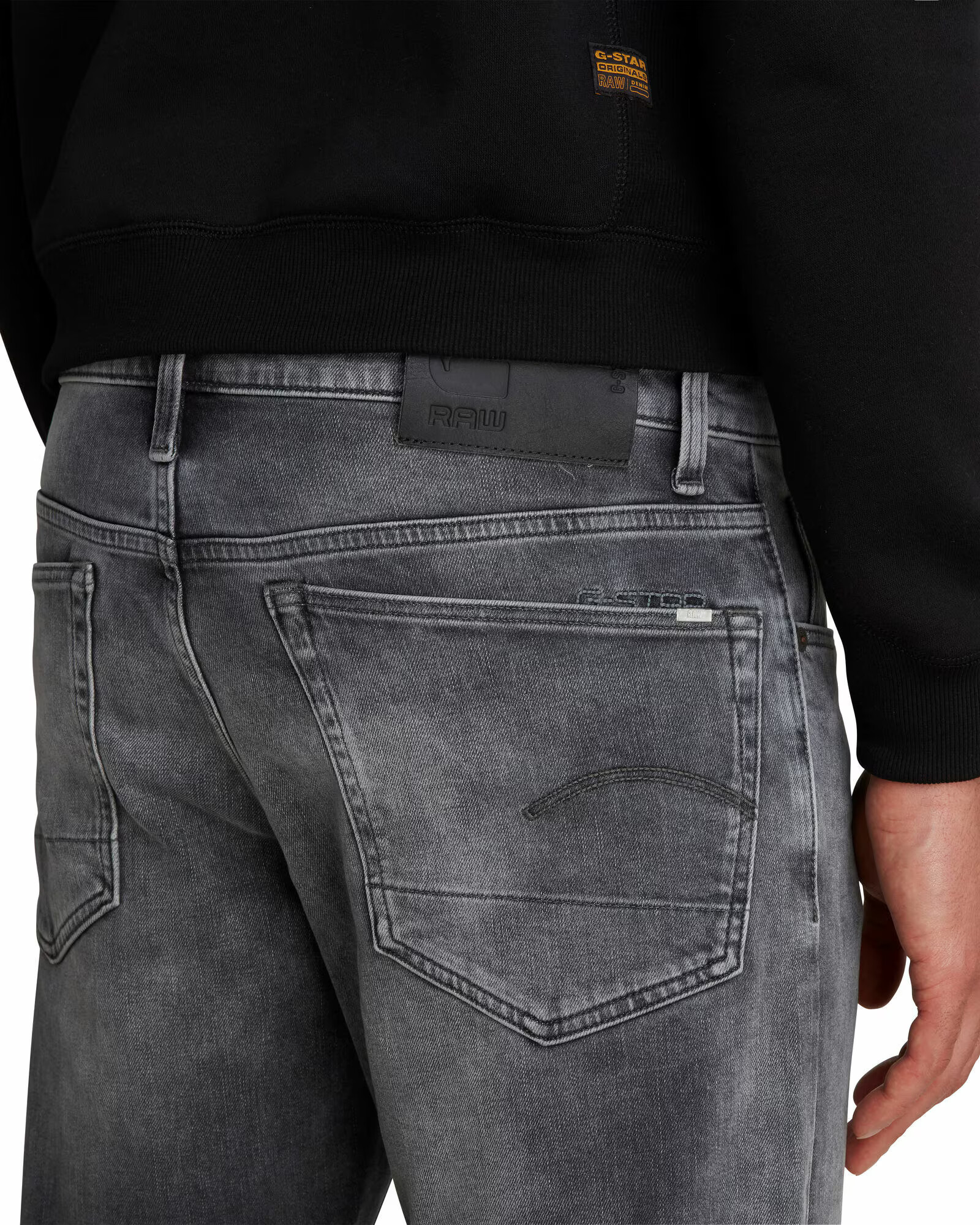 G-Star RAW Kavbojke siv denim - Pepit.si