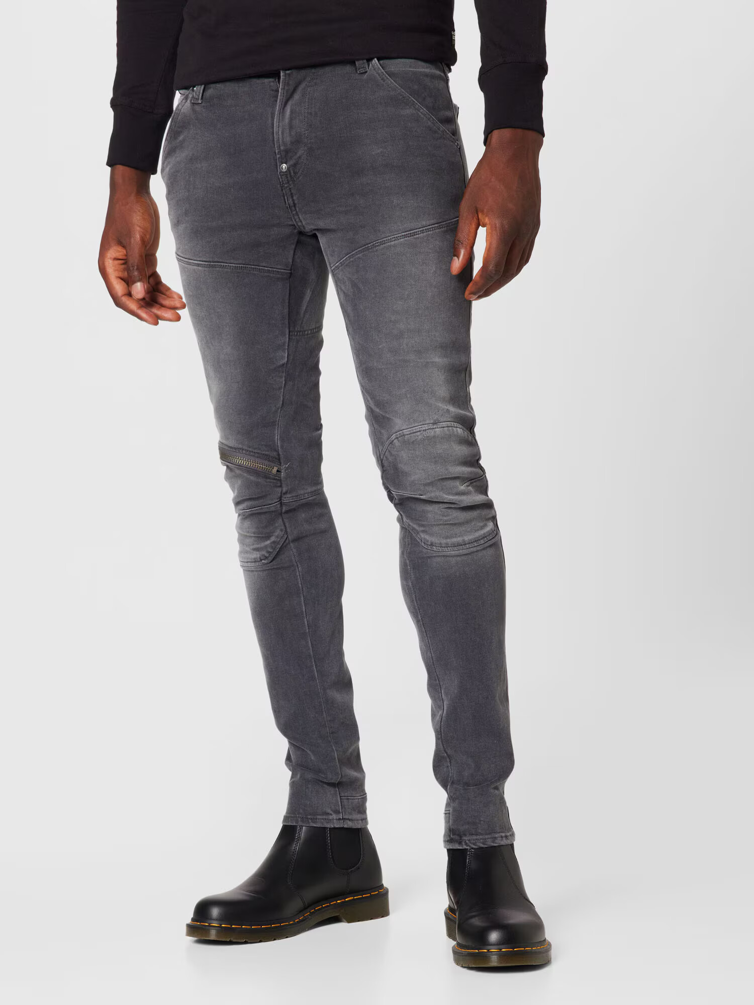 G-Star RAW Kavbojke siv denim - Pepit.si