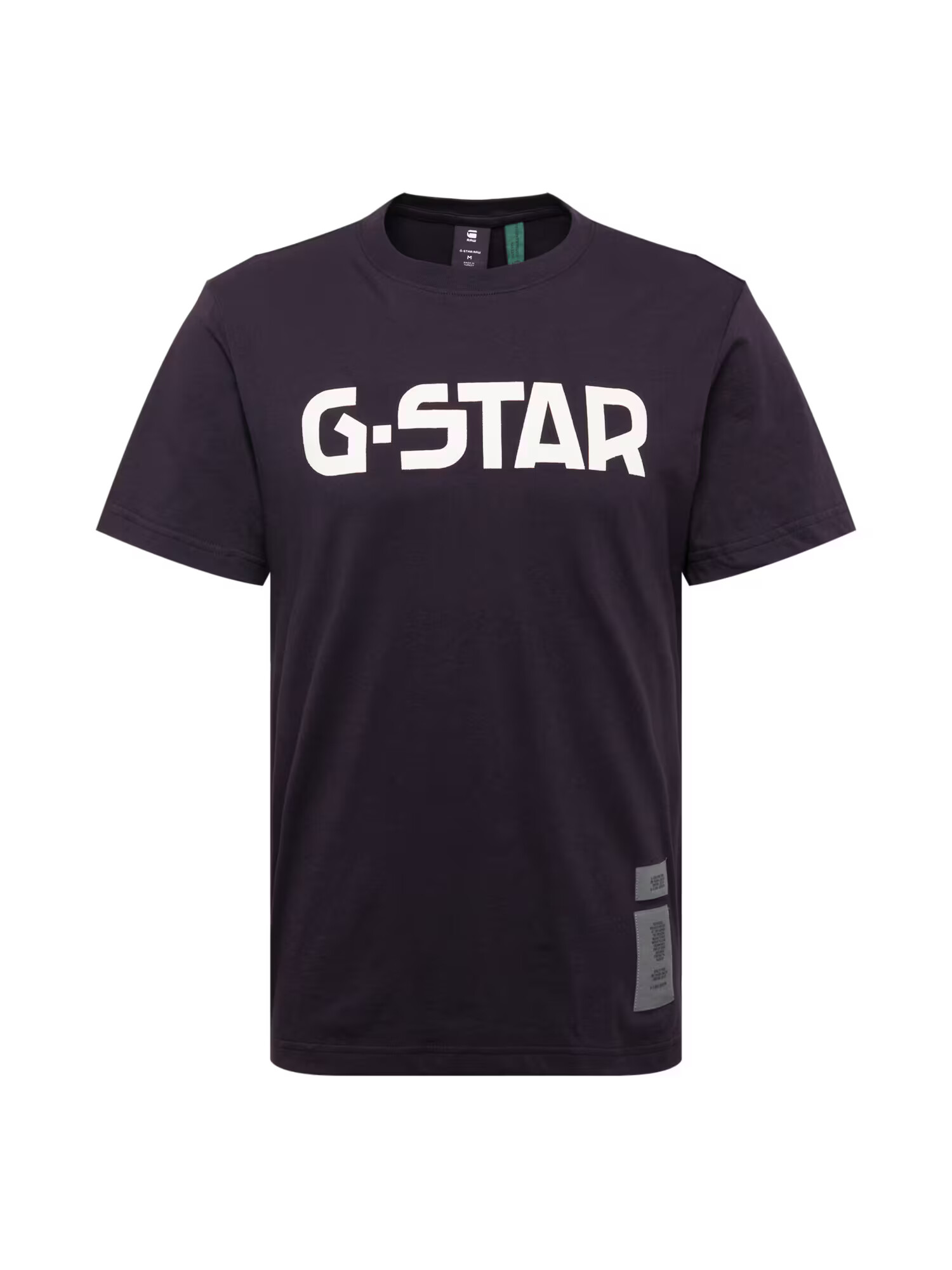 G-Star RAW Majica črna / bela - Pepit.si