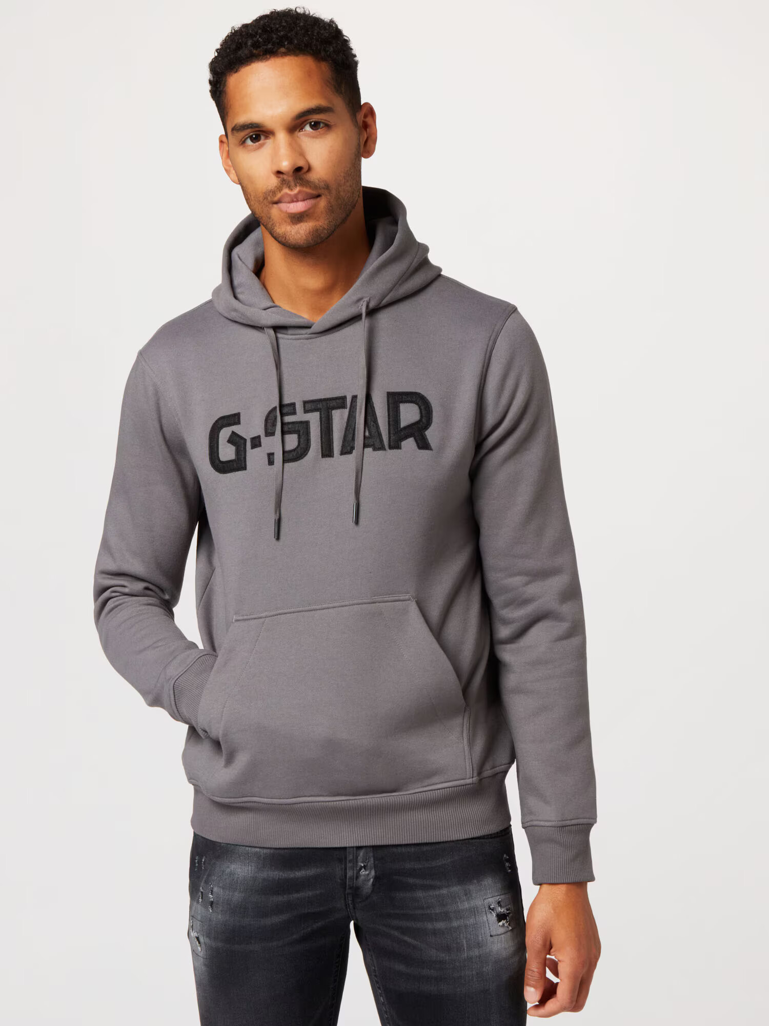 G-Star RAW Majica siva / črna - Pepit.si