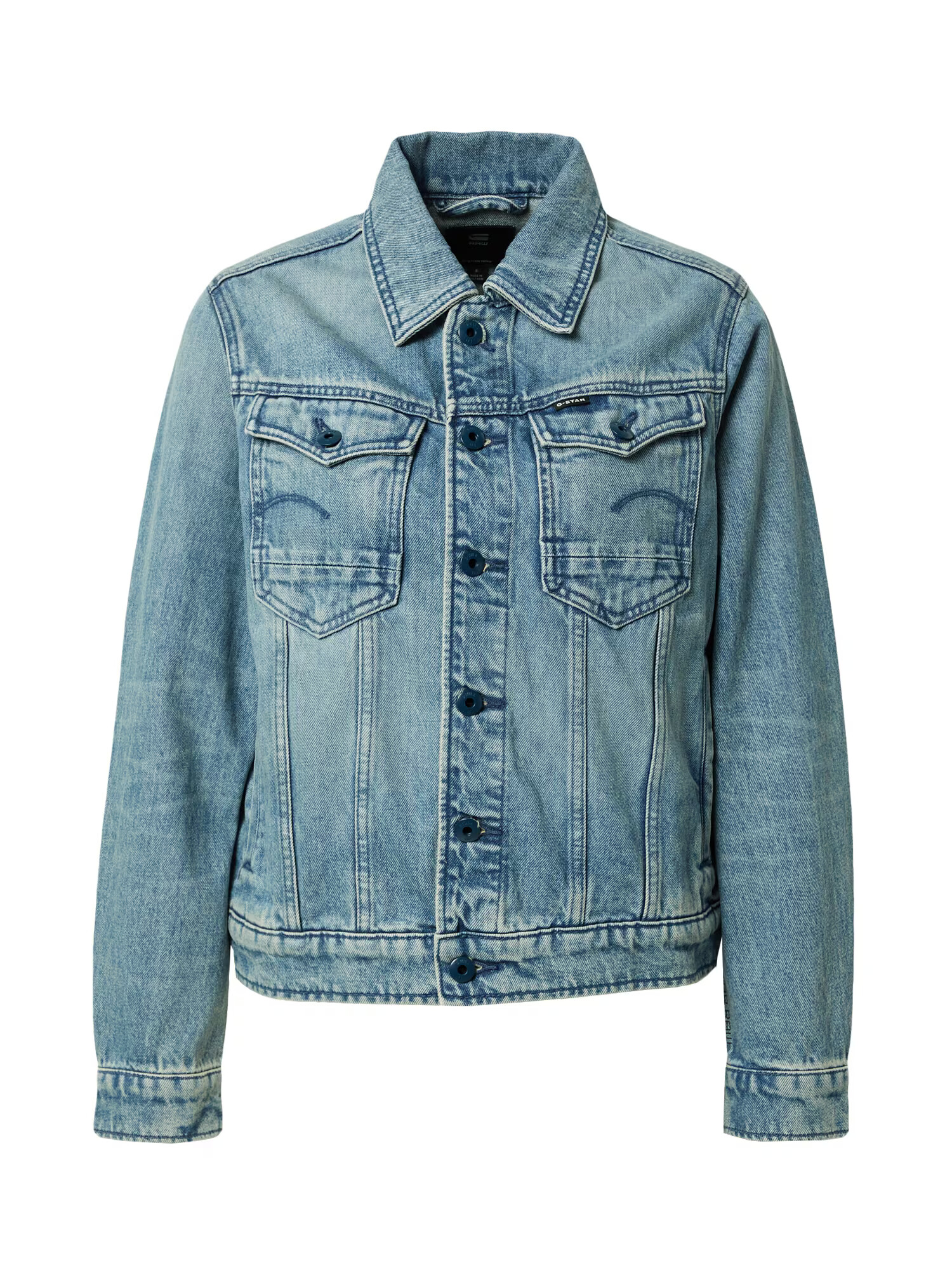 G-Star RAW Prehodna jakna moder denim - Pepit.si