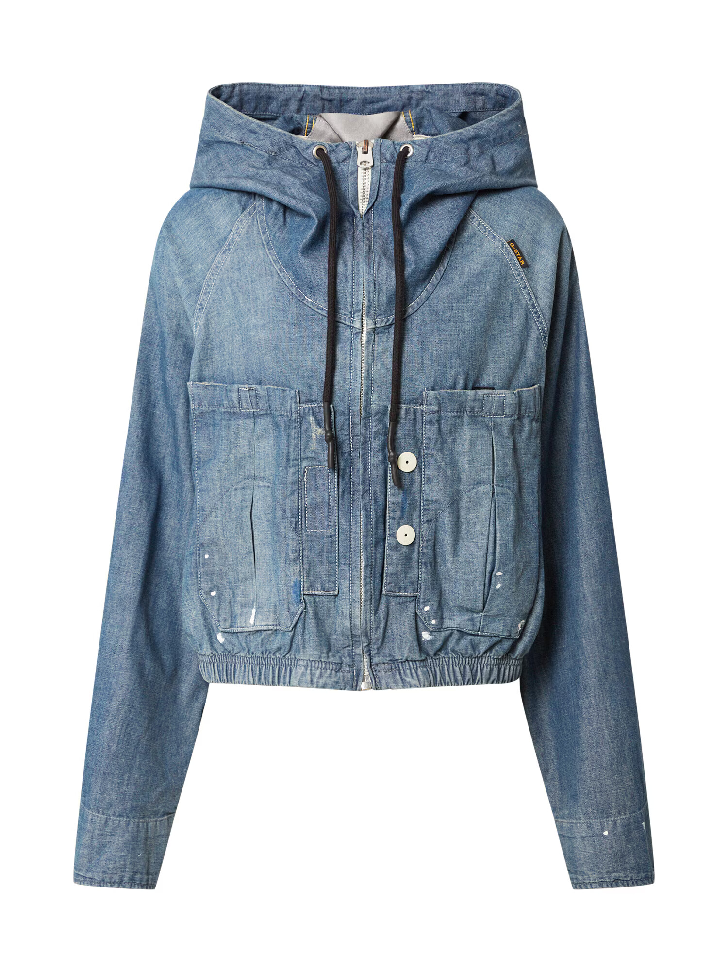 G-Star RAW Prehodna jakna moder denim - Pepit.si