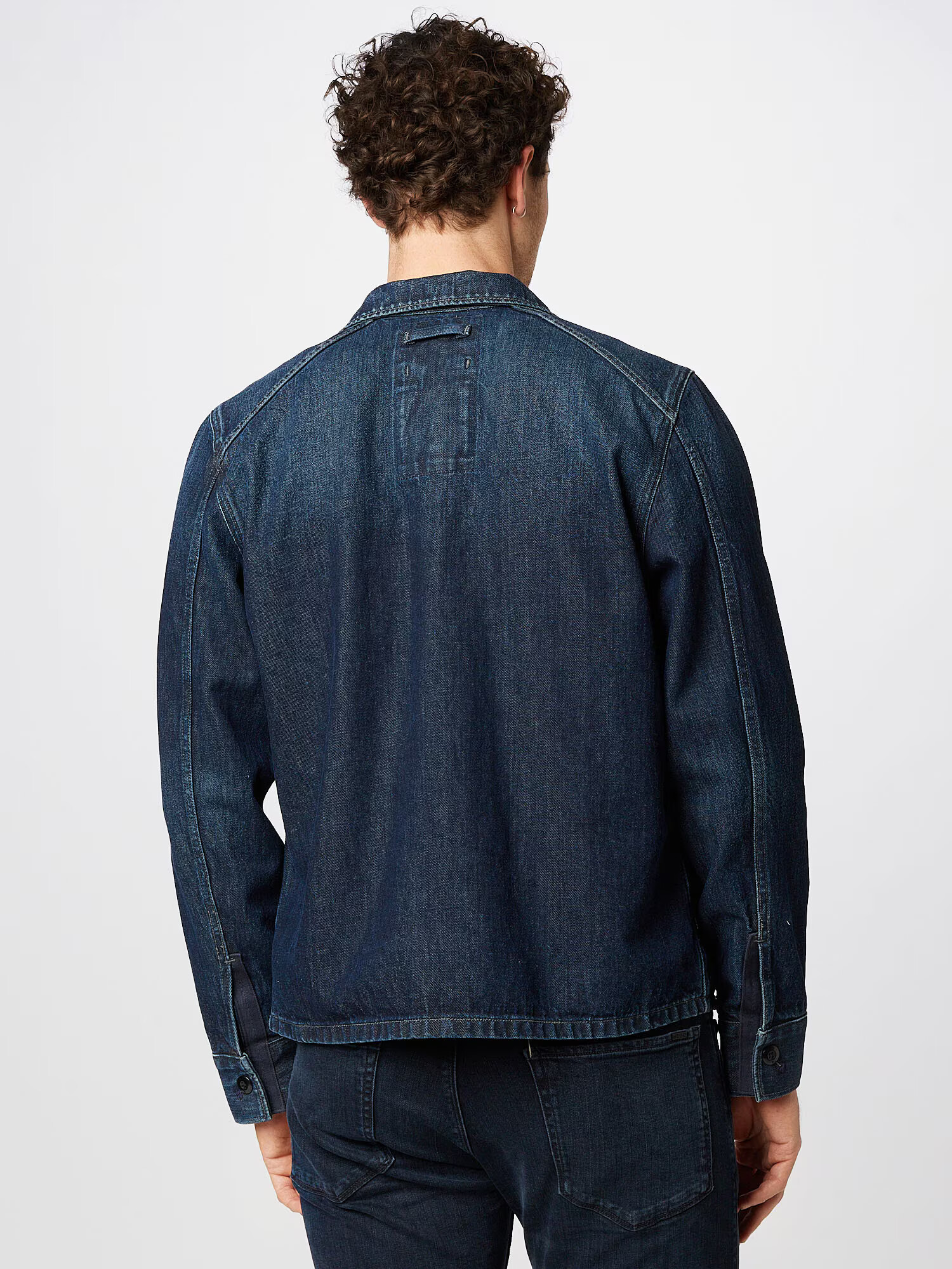 G-Star RAW Prehodna jakna moder denim - Pepit.si