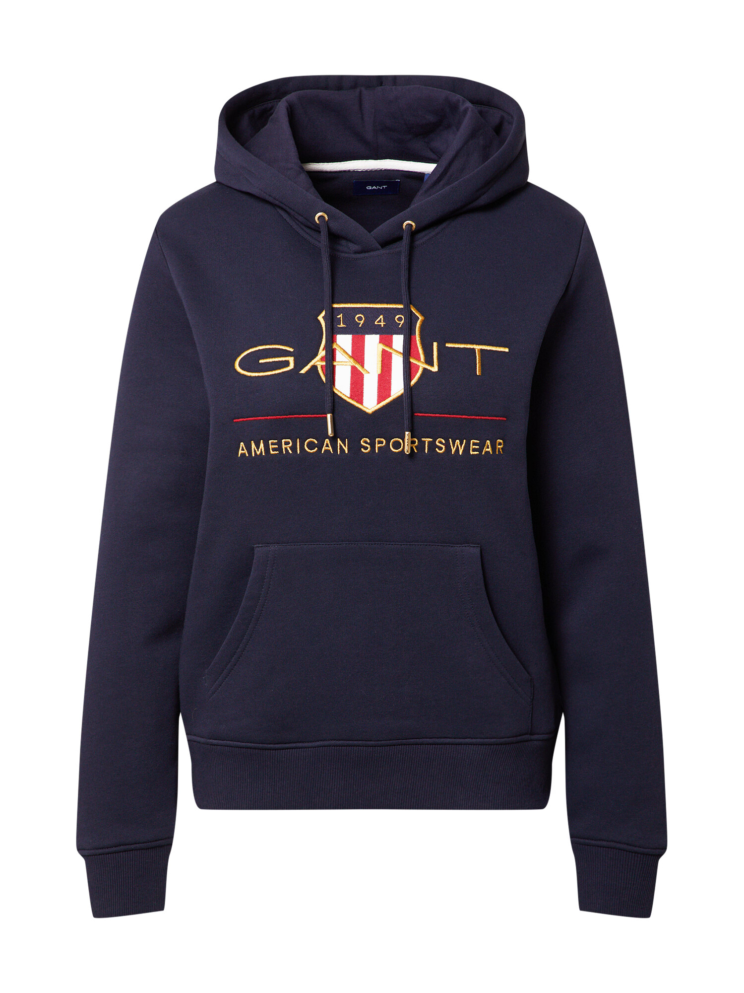 GANT Majica 'ARCHIVE SHIELD SWEAT HOODIE' temno modra - Pepit.si