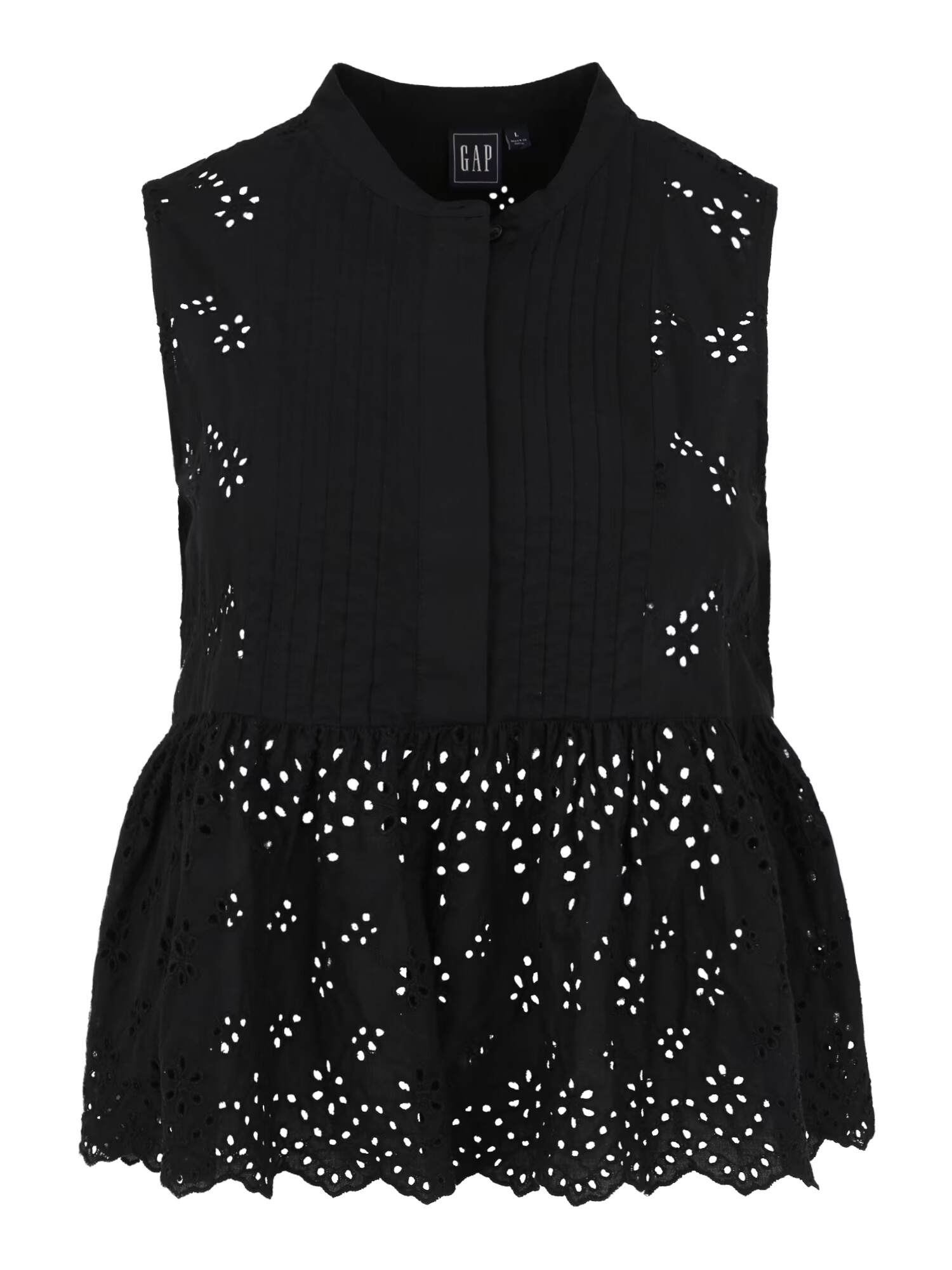 GAP Bluza 'EYELET' črna - Pepit.si