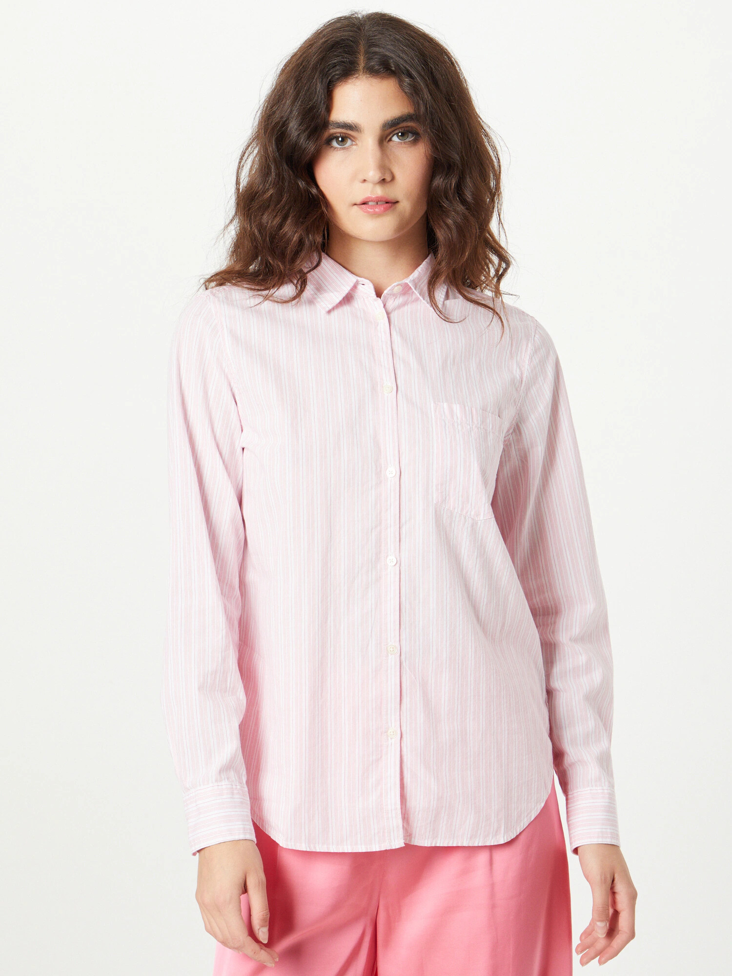 GAP Bluza roza / bela - Pepit.si