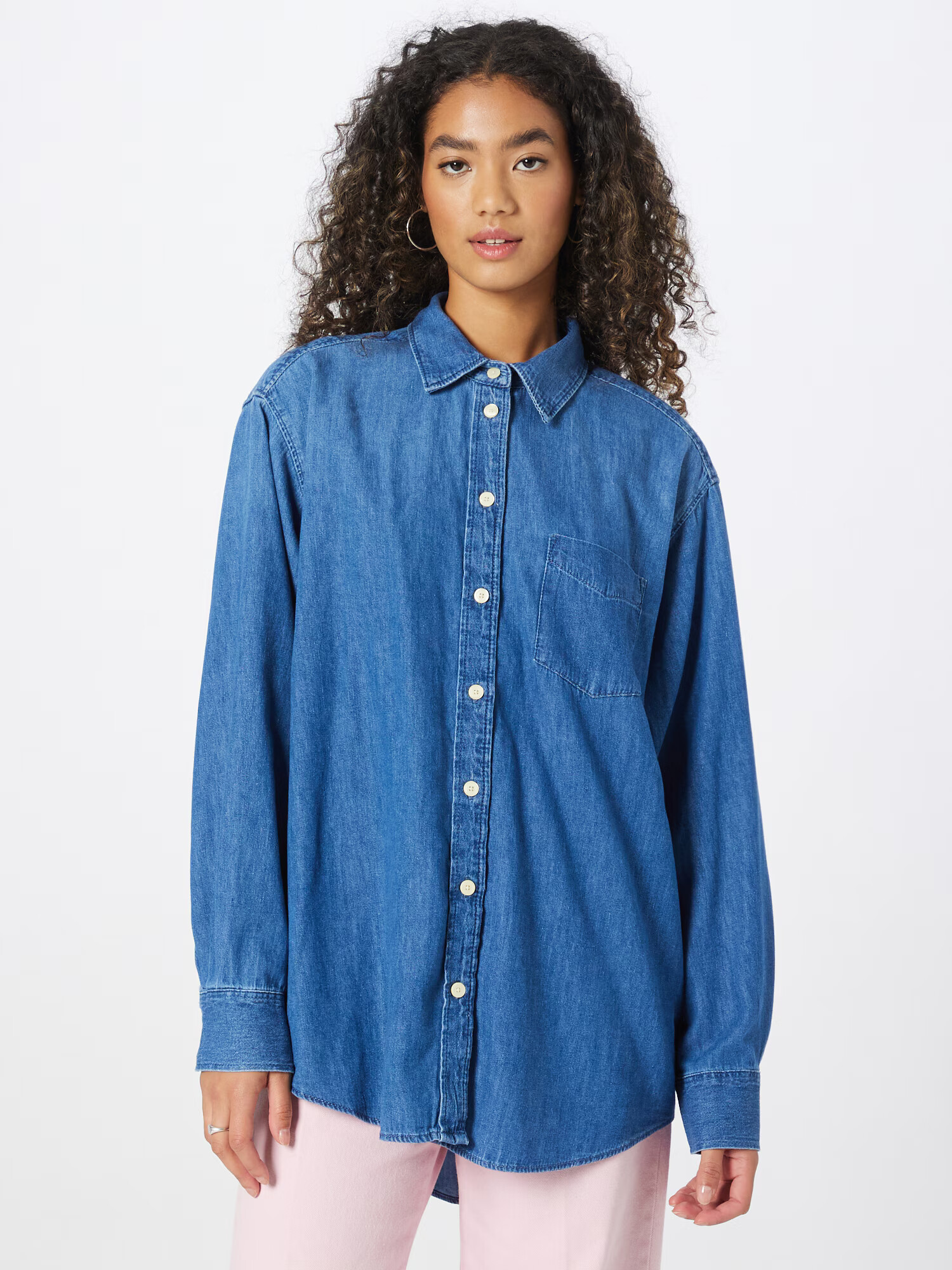 GAP Bluza 'WARNER' moder denim - Pepit.si