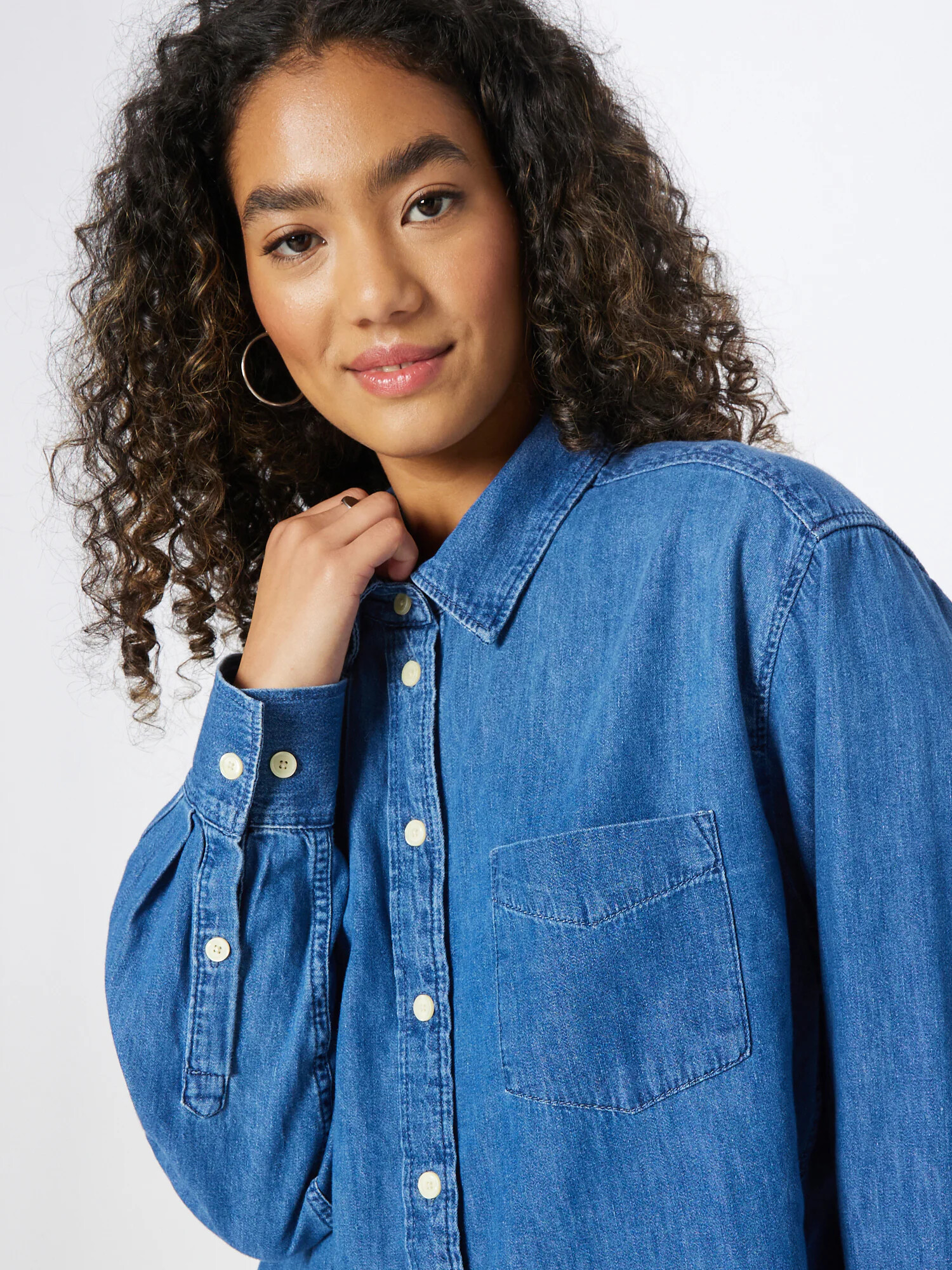 GAP Bluza 'WARNER' moder denim - Pepit.si