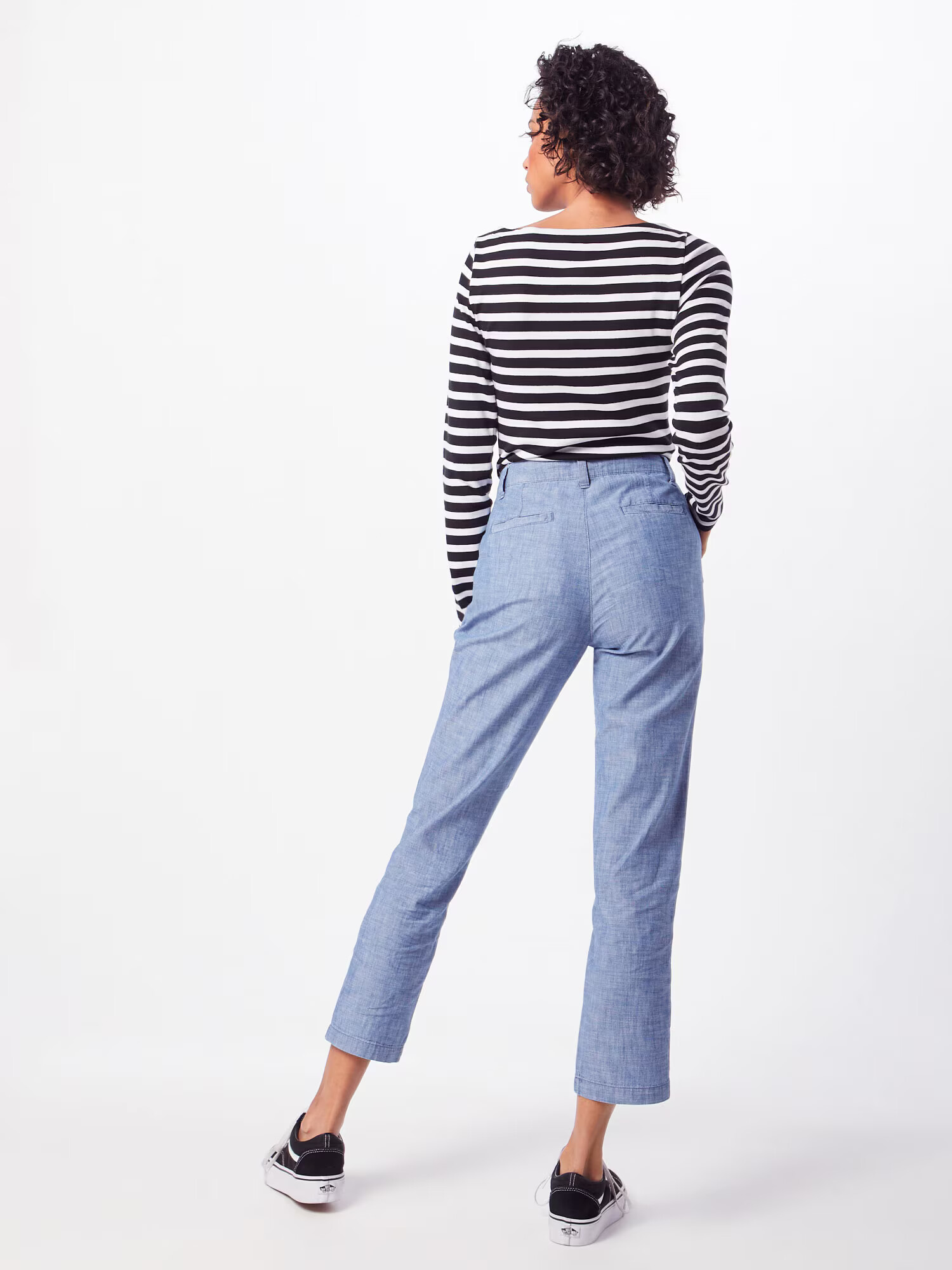 GAP Hlače 'V-GIRLFRIEND KHAKI CHAMBRAY' indigo - Pepit.si